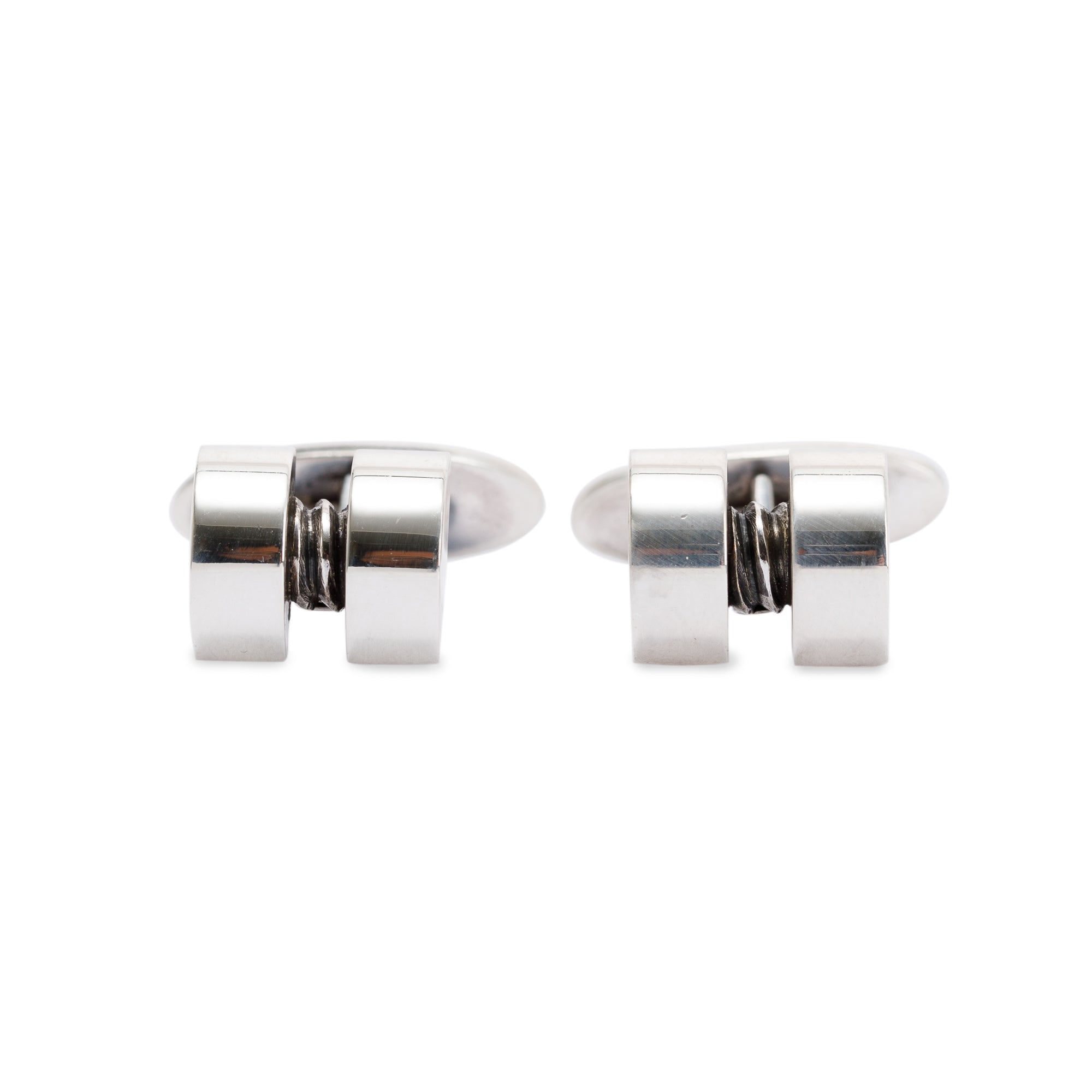 Georg Jensen Sterling Silver No. 67 Cufflinks by Sigvard Bernadotte