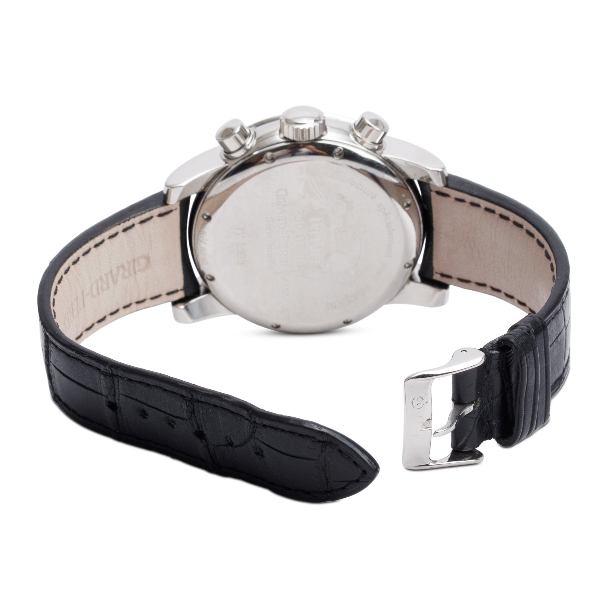 Girard Perregaux Limited Edition Stainless Steel Ferrari 40 MM Chronograph Automatic Watch 8090
