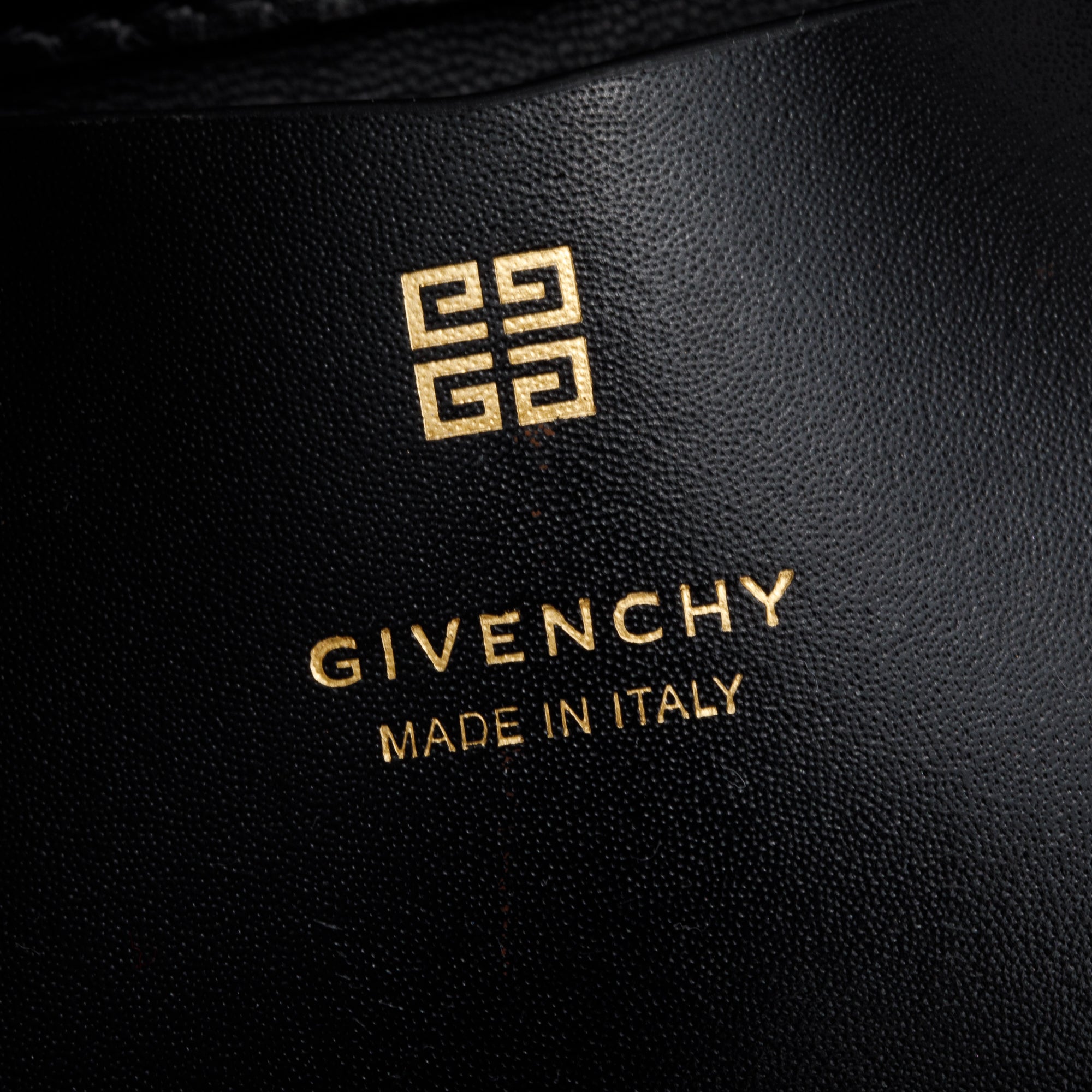 Givenchy 2021 Black Box Leather Small 4G Crossbody Bag