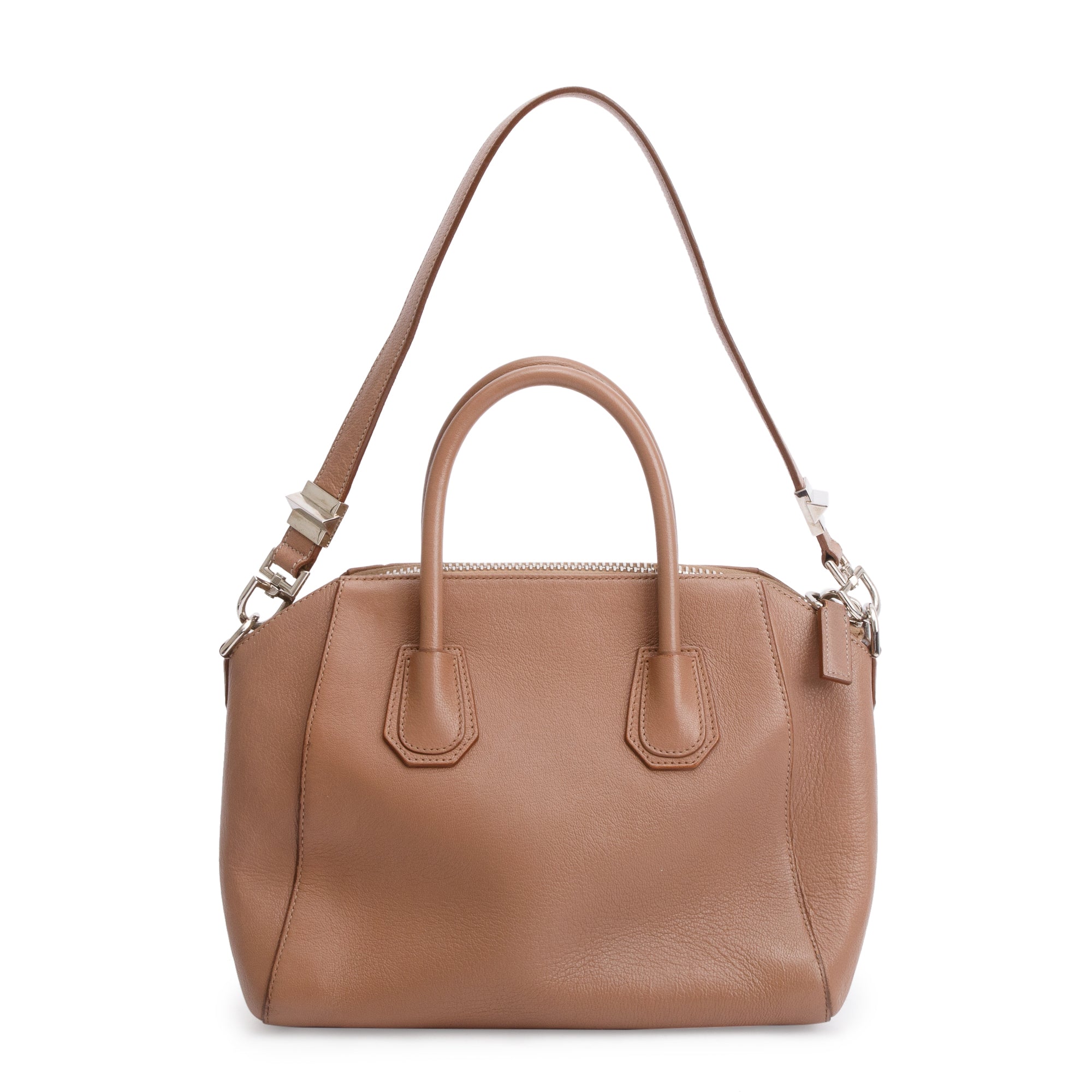 Givenchy Beige Sugar Goatskin Leather Small Antigona Bag