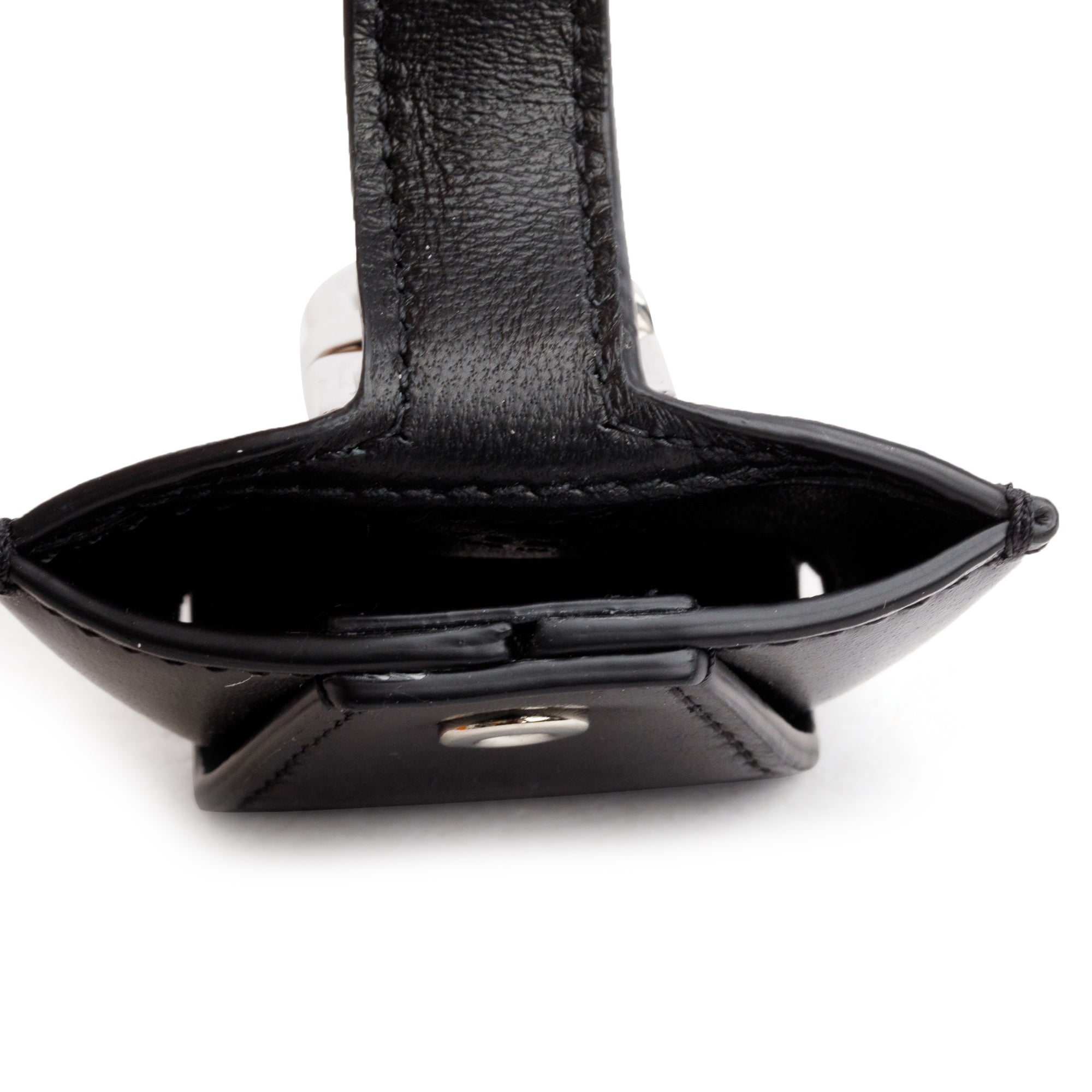 Givenchy Black Box Leather Airpod Case w/ Box