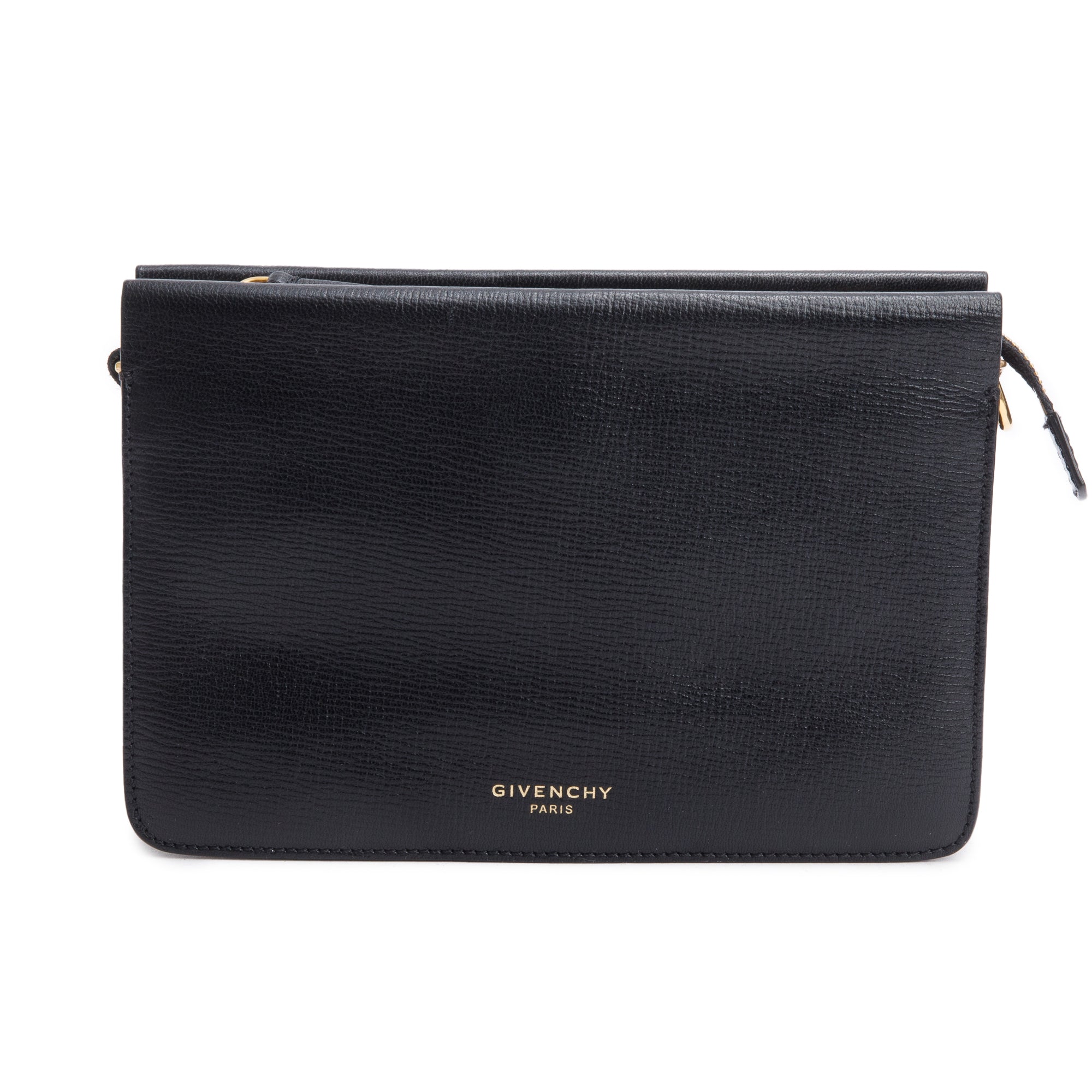 Givenchy Black Calf Leather Cross3 Crossbody Bag