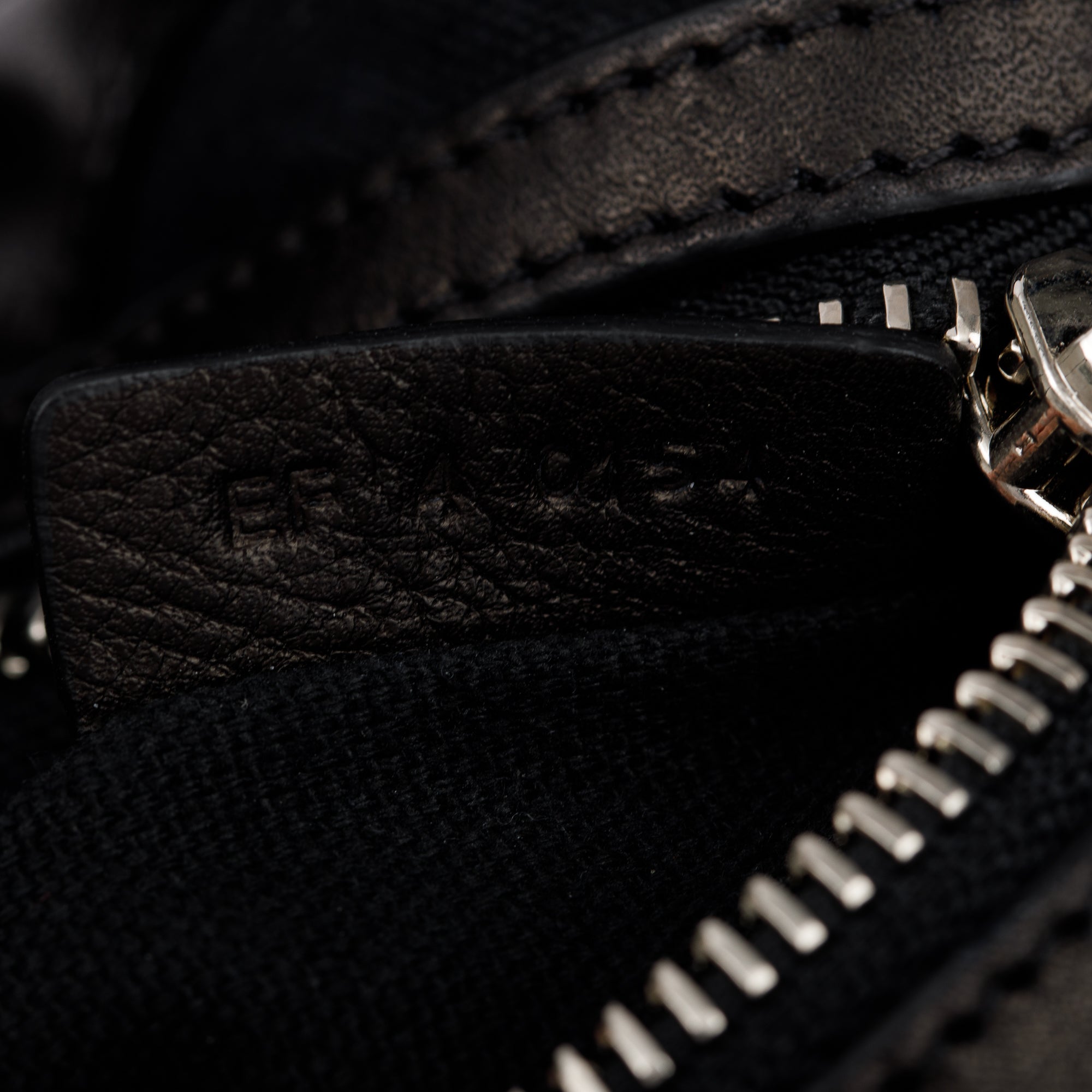 Givenchy Black Calfskin Leather Mini Studded Obsedia Hobo Crossbody Bag