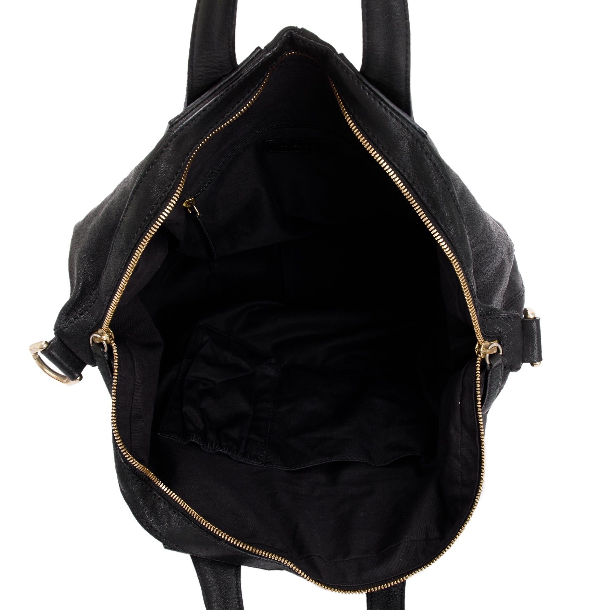 Givenchy Black Calfskin Leather Nightingale Tote w/ Strap