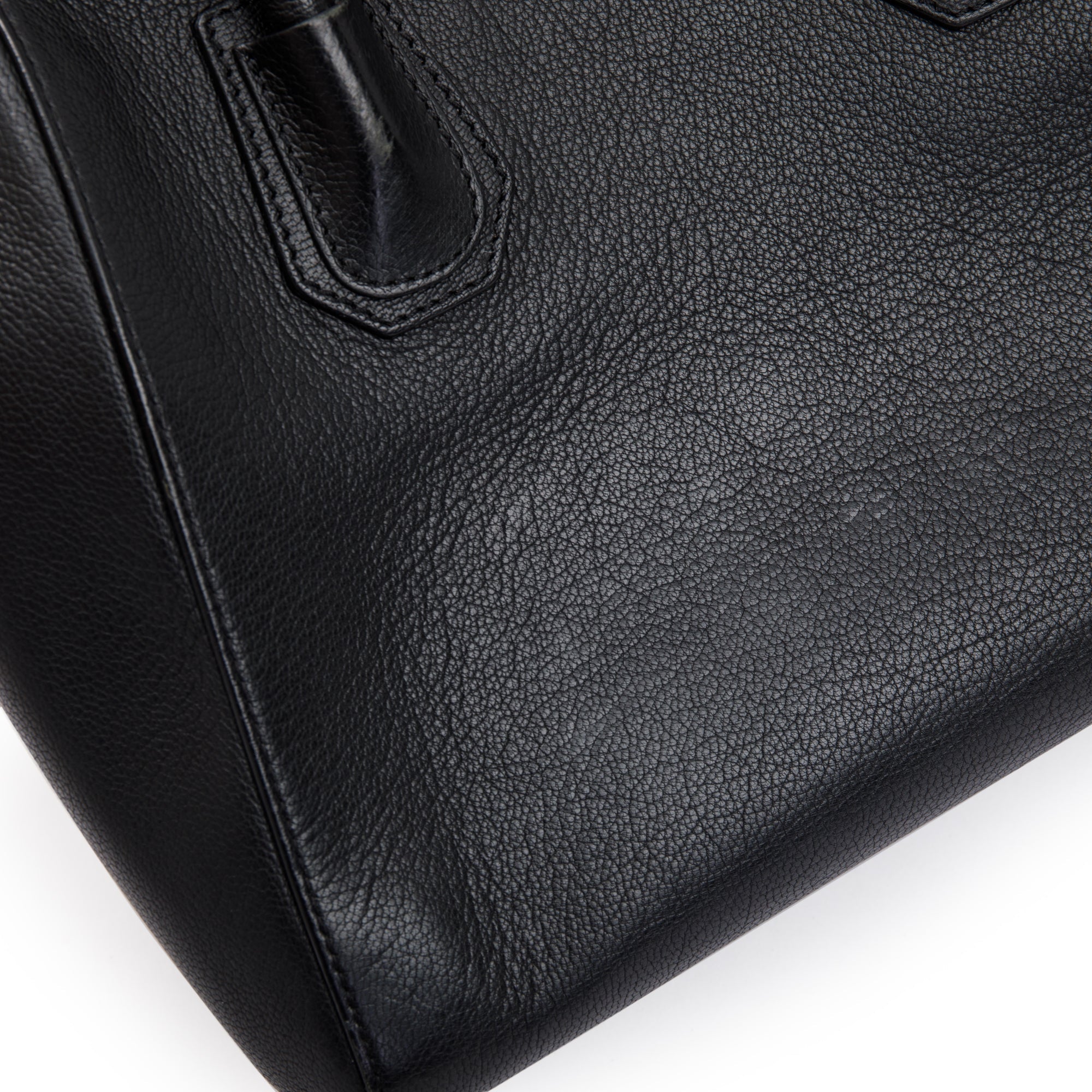 Givenchy Black Grained Calfskin Small Antigona Bag