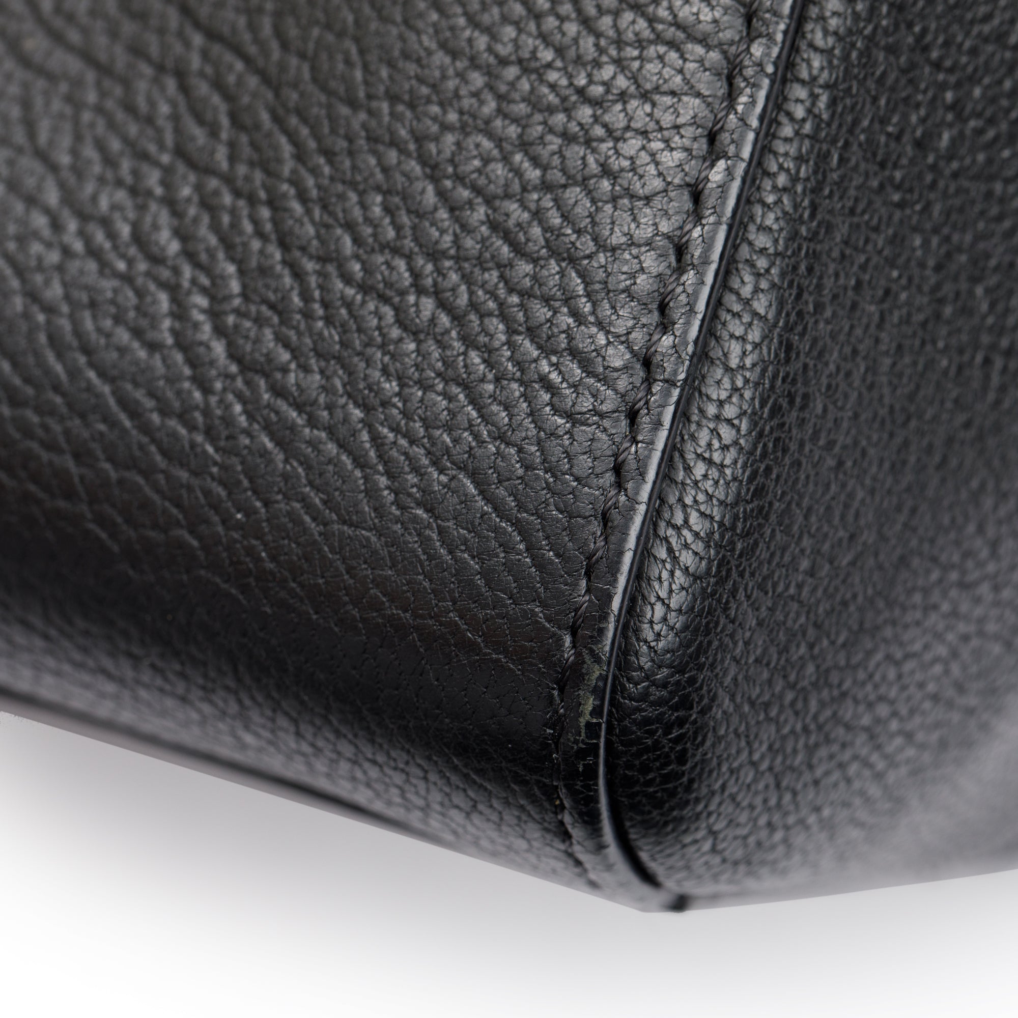 Givenchy Black Grained Calfskin Small Antigona Bag