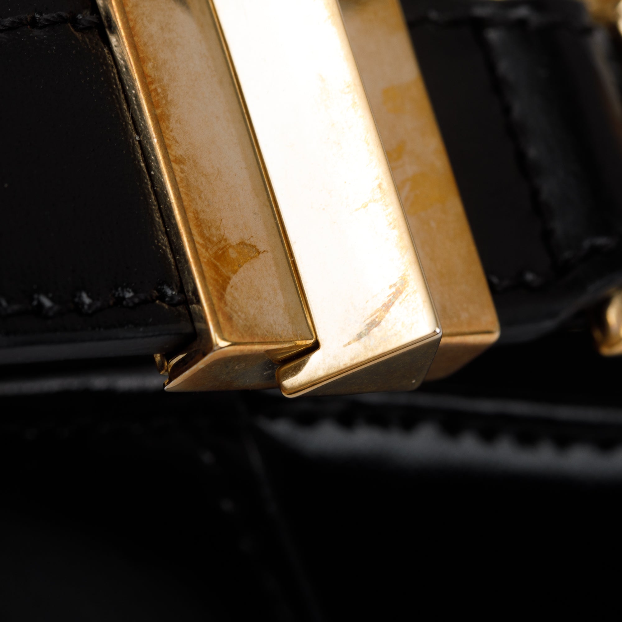 Givenchy Black Smooth Calfskin Leather Small Antigona Bag