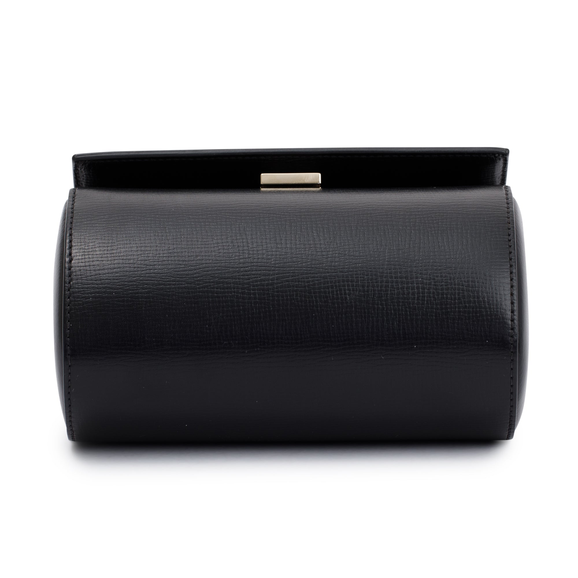 Givenchy Black Textured Calfskin Mini Pandora Box Chain Bag