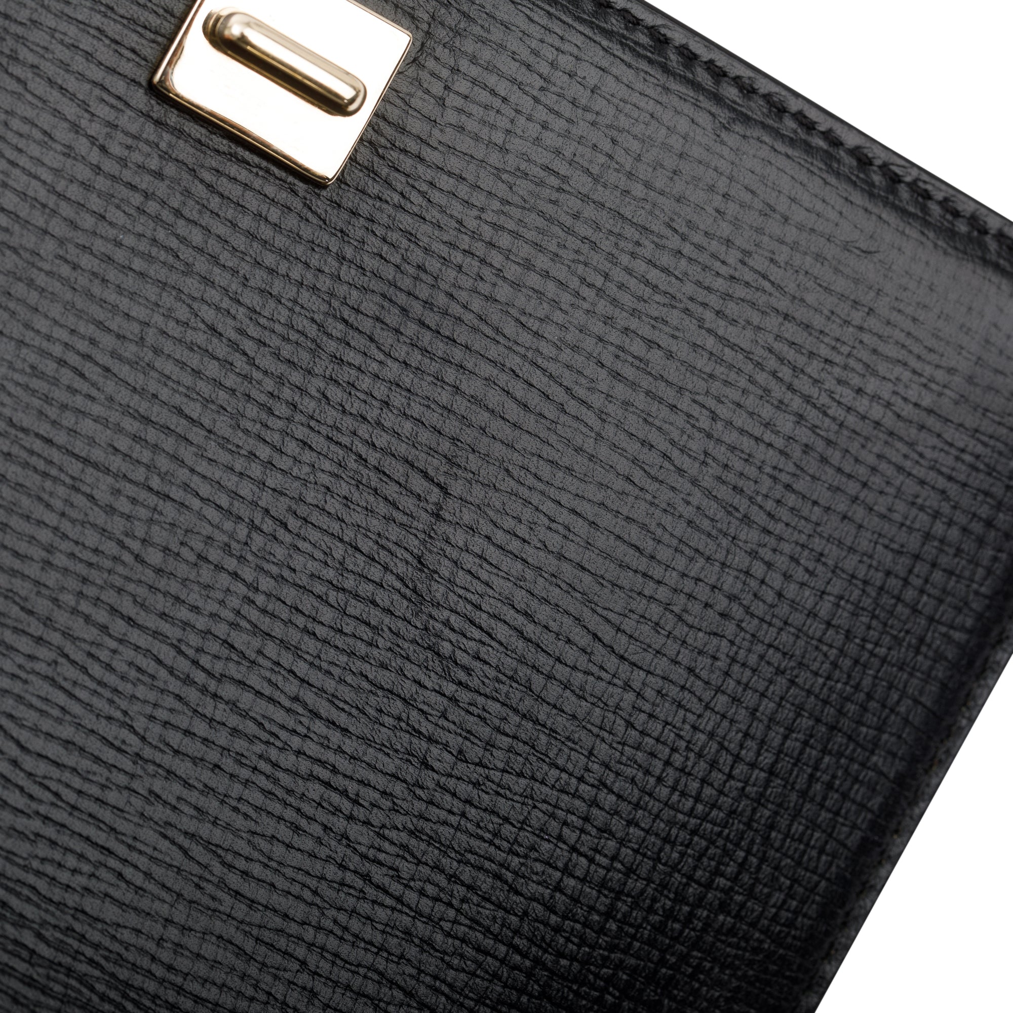 Givenchy Black Textured Calfskin Mini Pandora Box Chain Bag