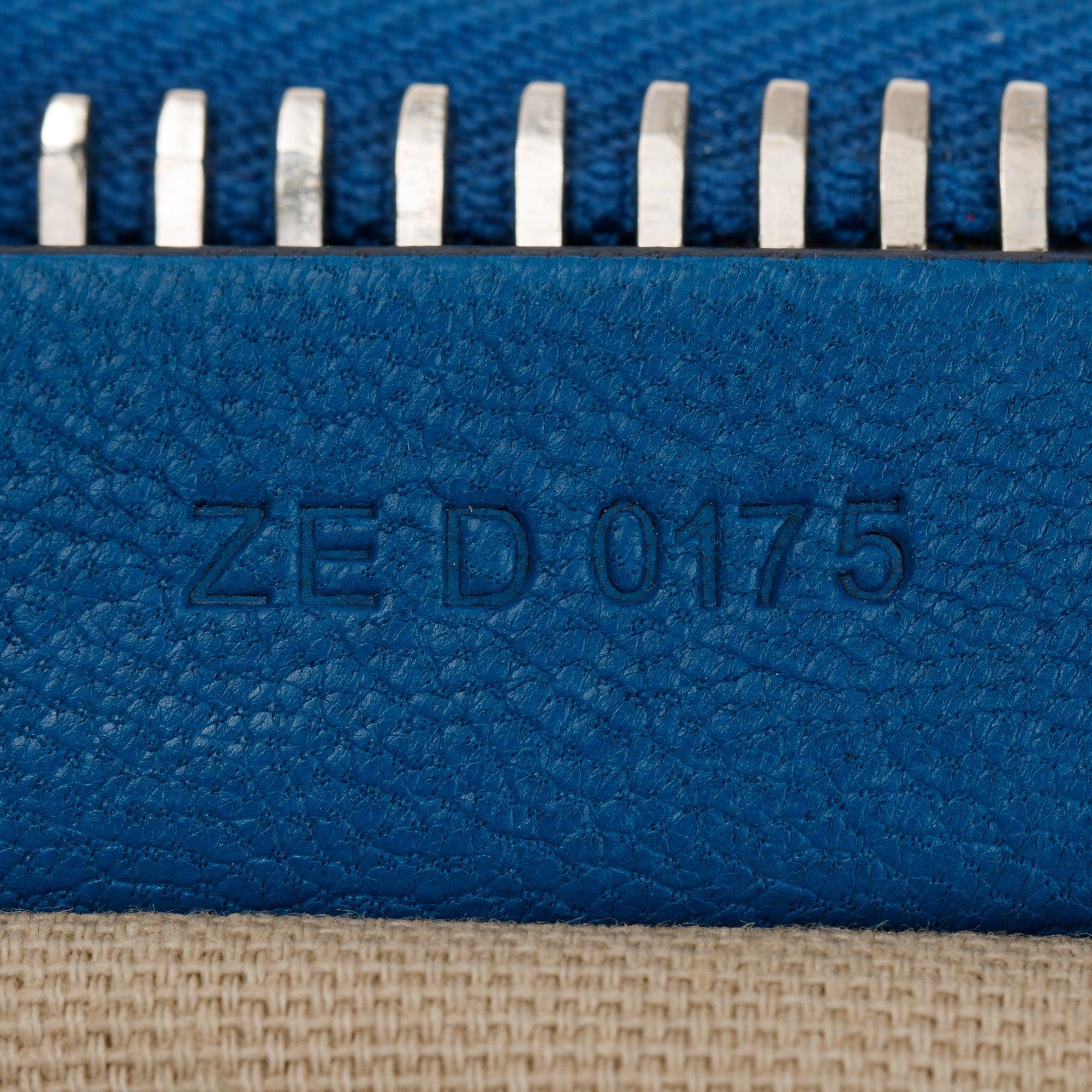 Givenchy Blue Grained Calfskin Small Antigona Bag