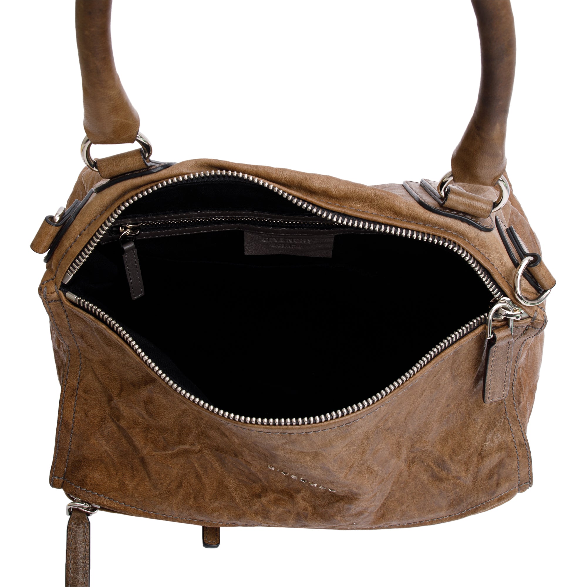 Givenchy Brown Sheepskin Medium Pandora Satchel