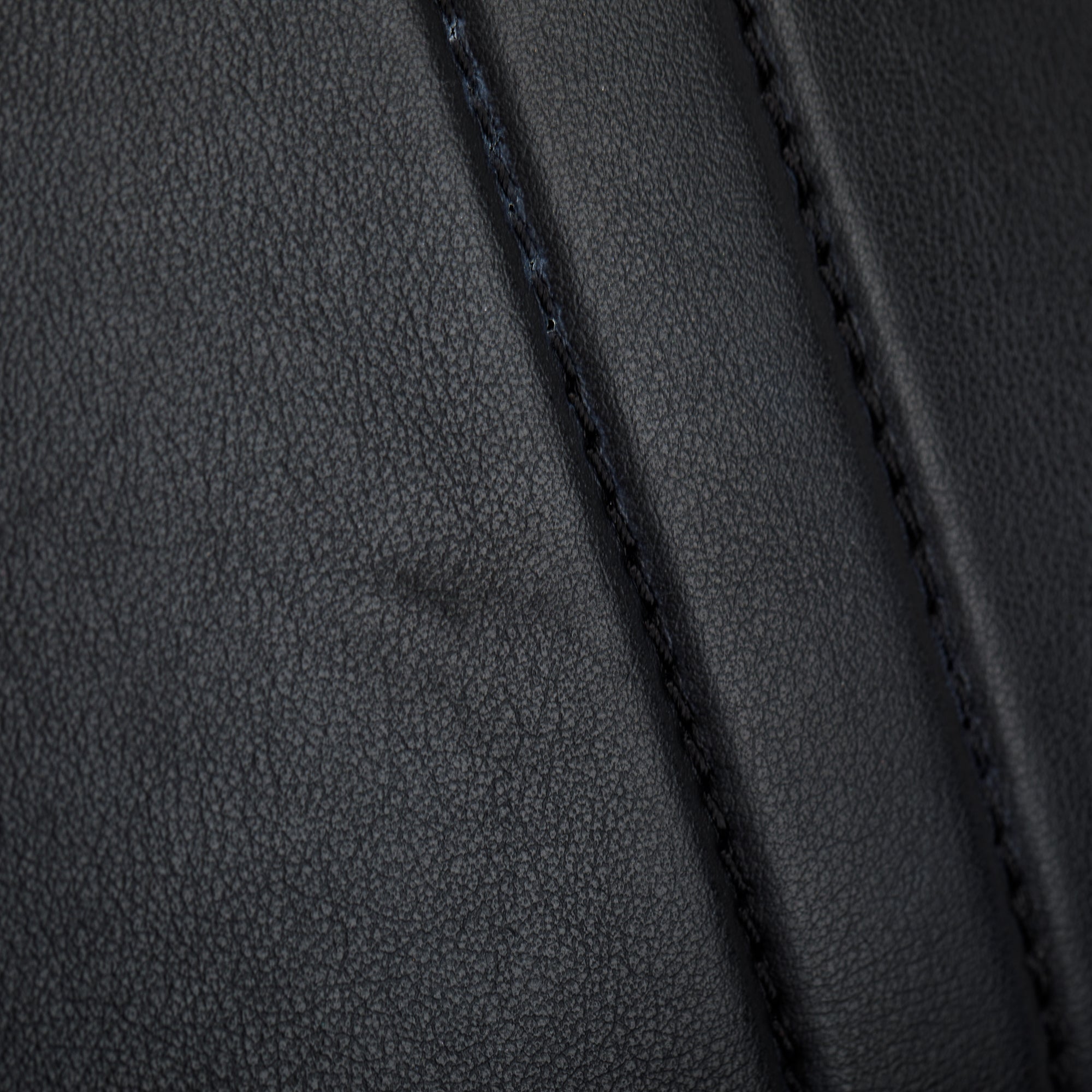 Givenchy Fur Trim Black Calfskin Leather Medium Antigona Bag