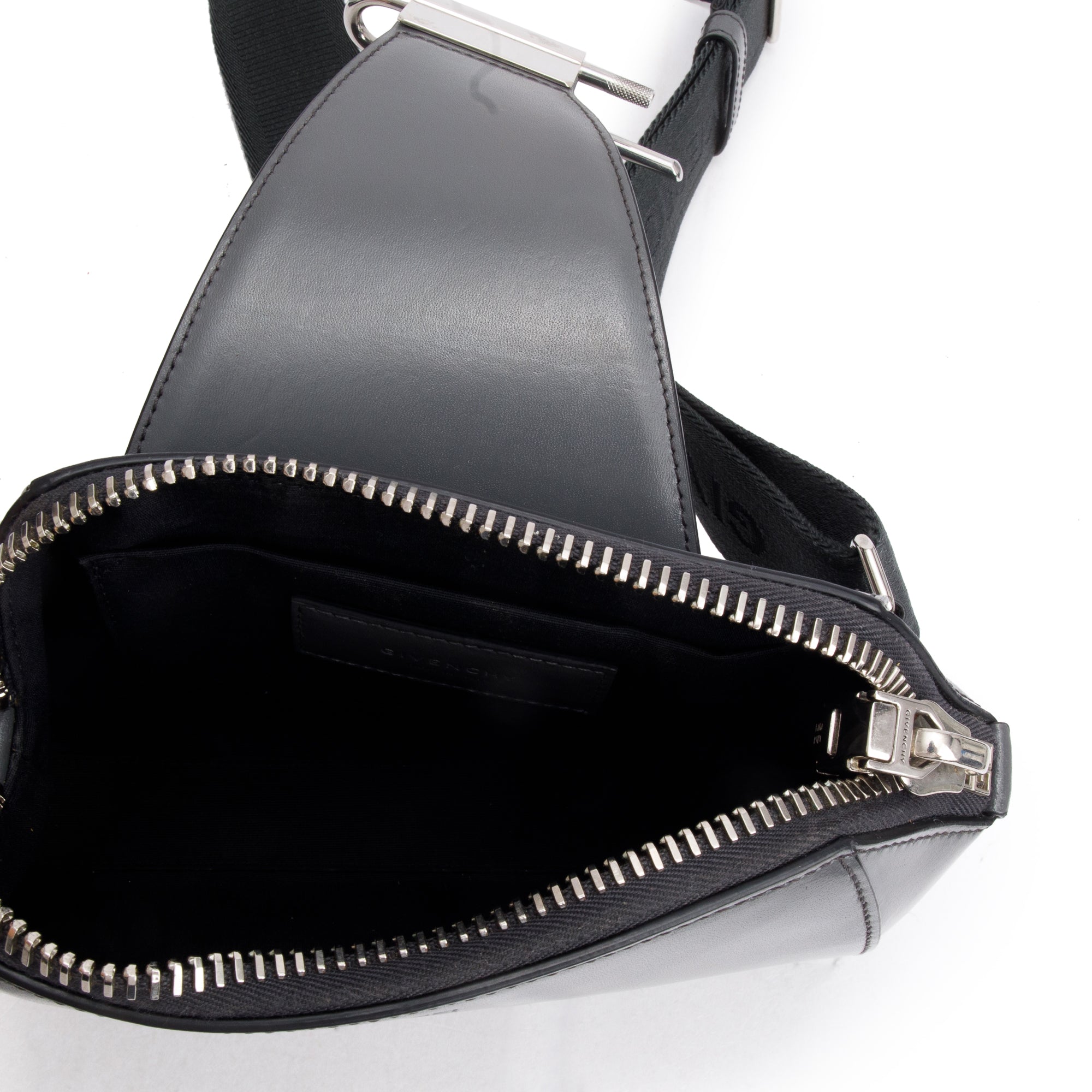 Givenchy Grey Box Leather Antigona Crossbody Bag