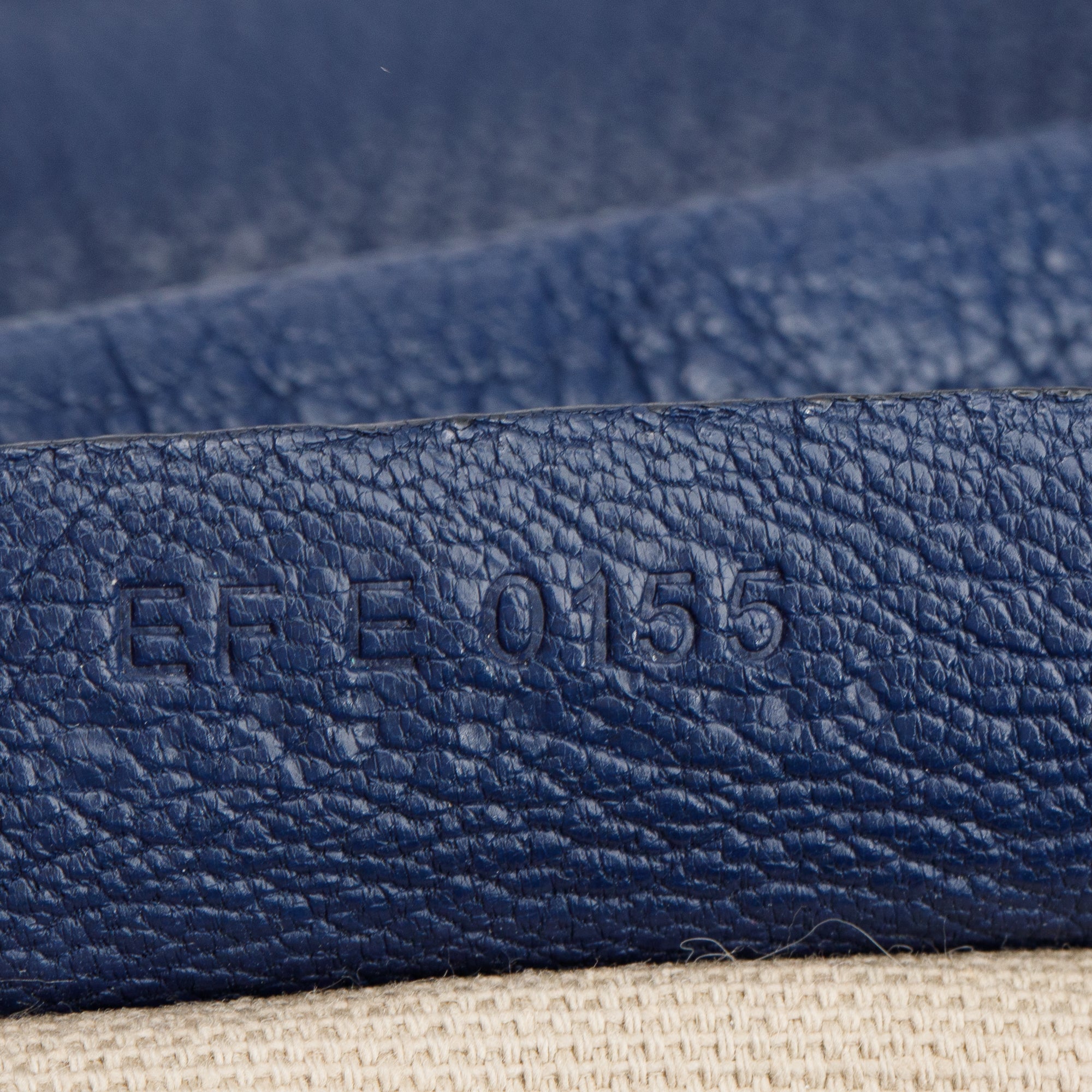 Givenchy Navy Grained Calfskin Leather Small Pandora Satchel