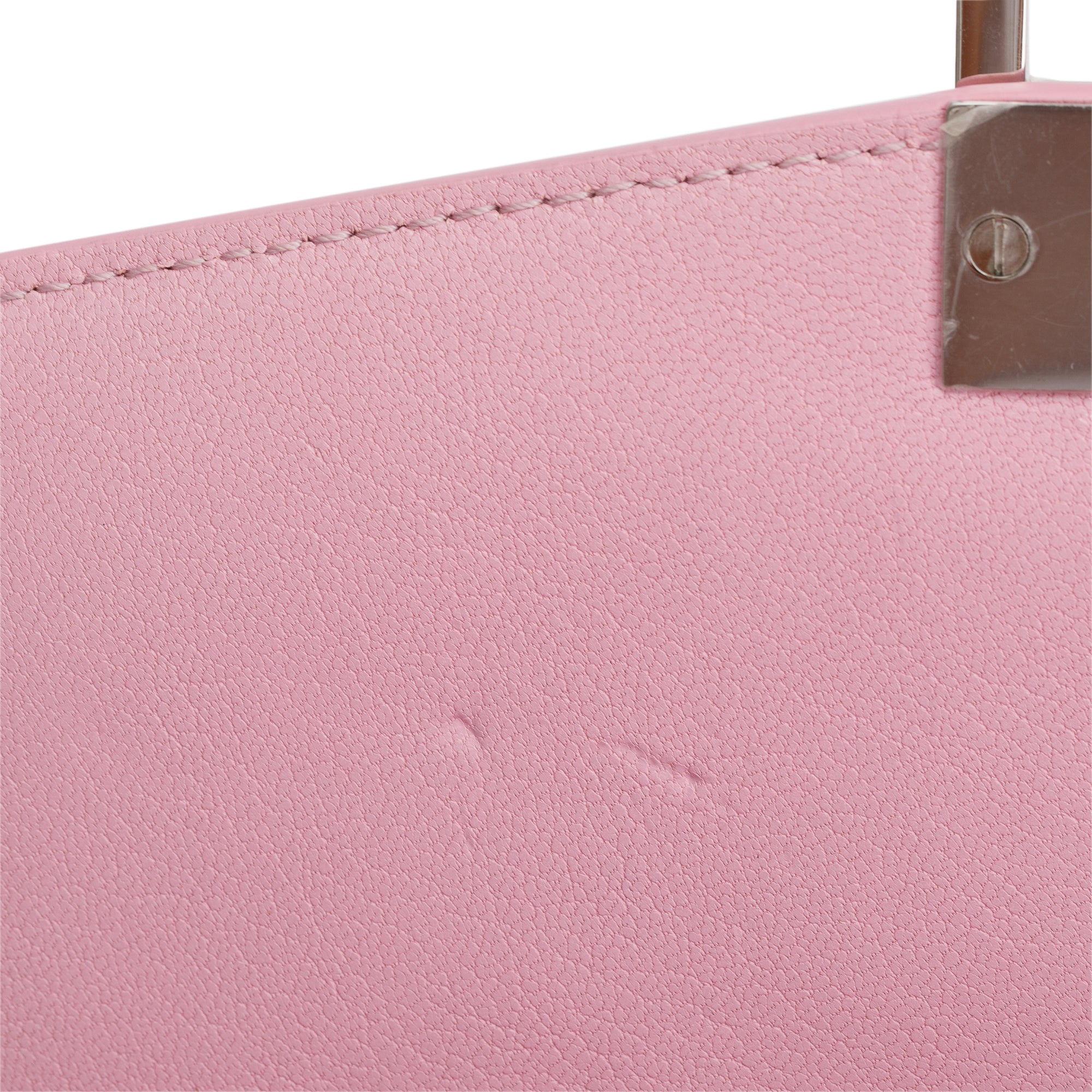 Givenchy Pink Quilted Calfskin Leather Small GV3 Crossbody Bag w/ Strap