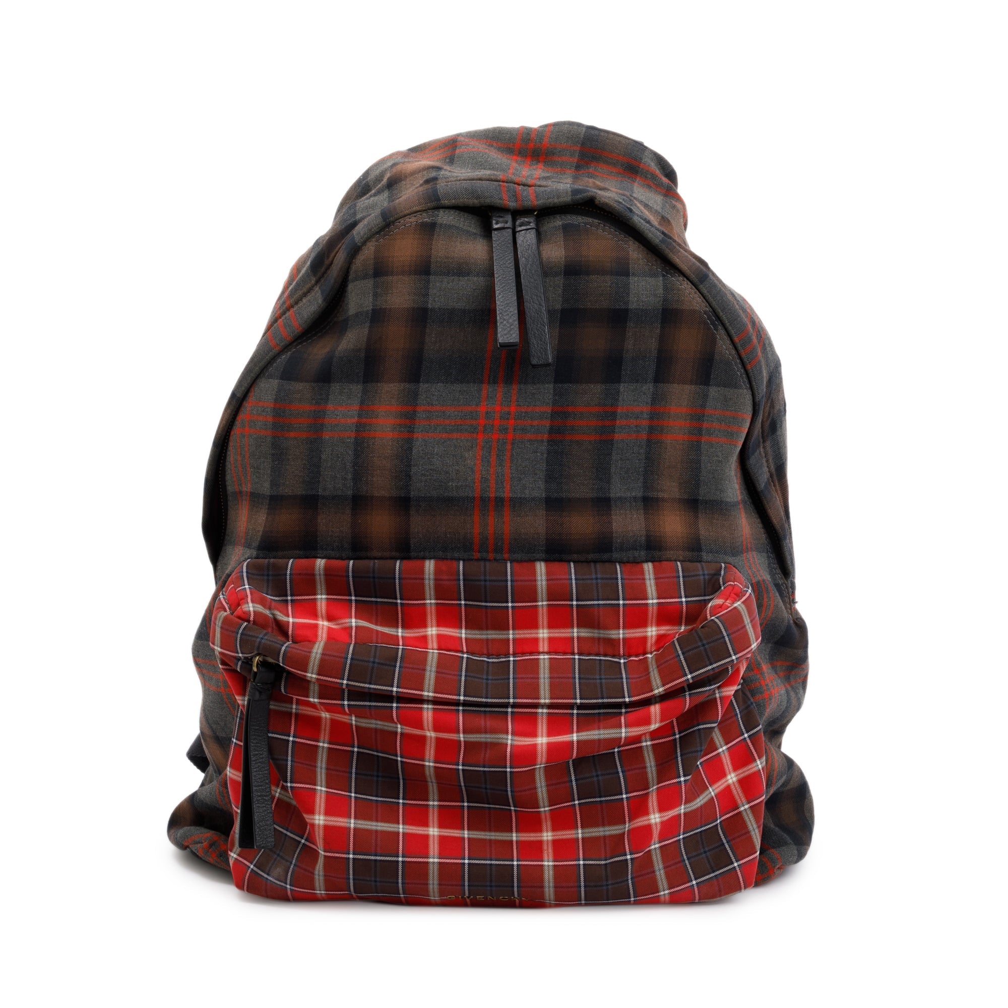Givenchy Plaid Backpack