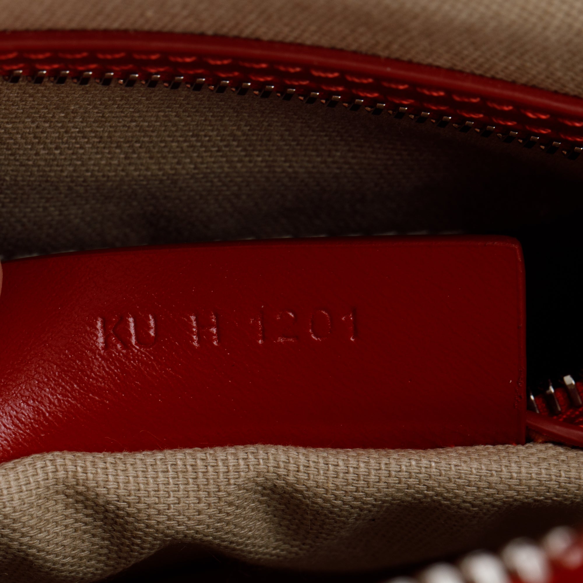 Givenchy Red Box Leather Mini Antigona Bag w/ Strap