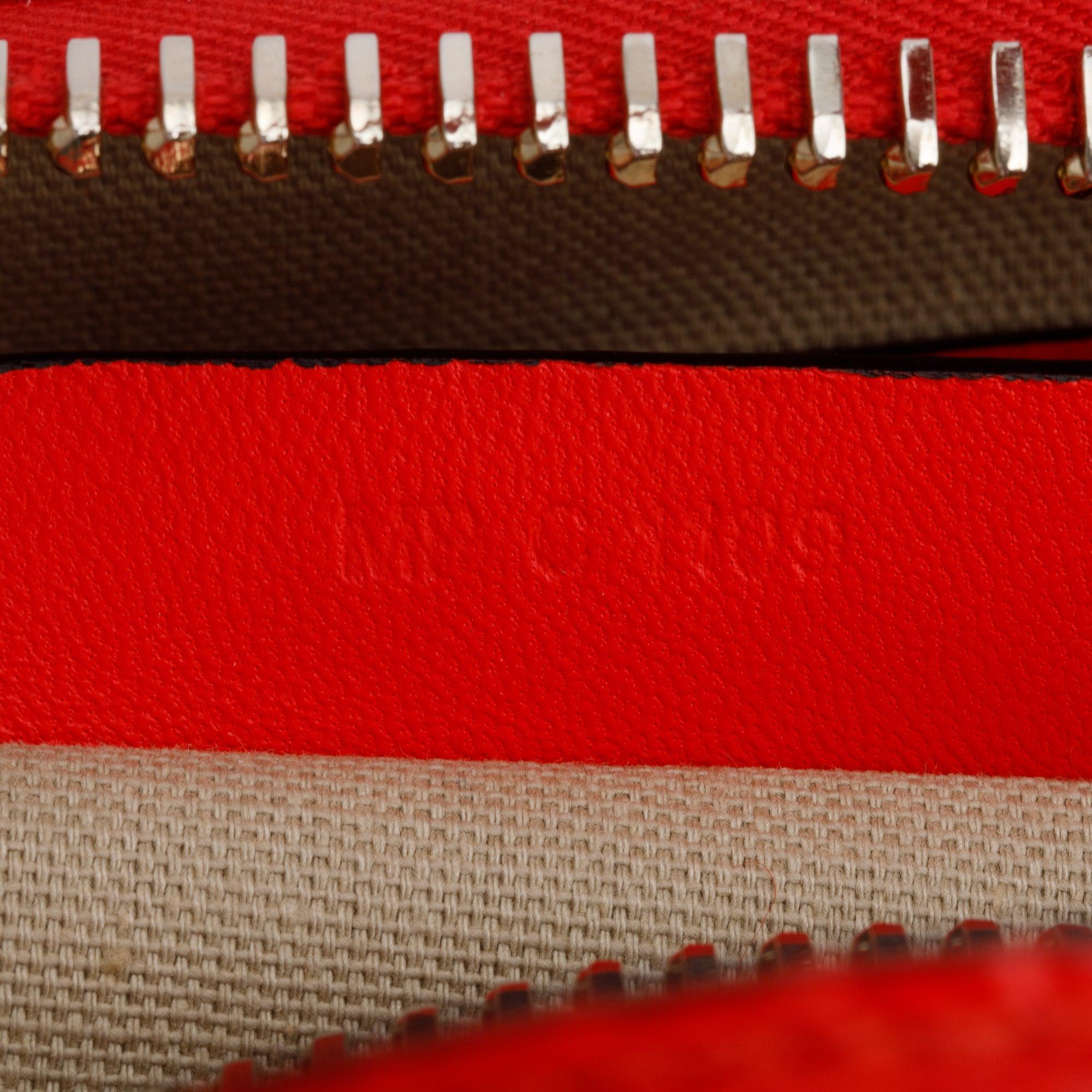Givenchy Red Croc Embossed Leather Mini Antigona Bag w/ Strap