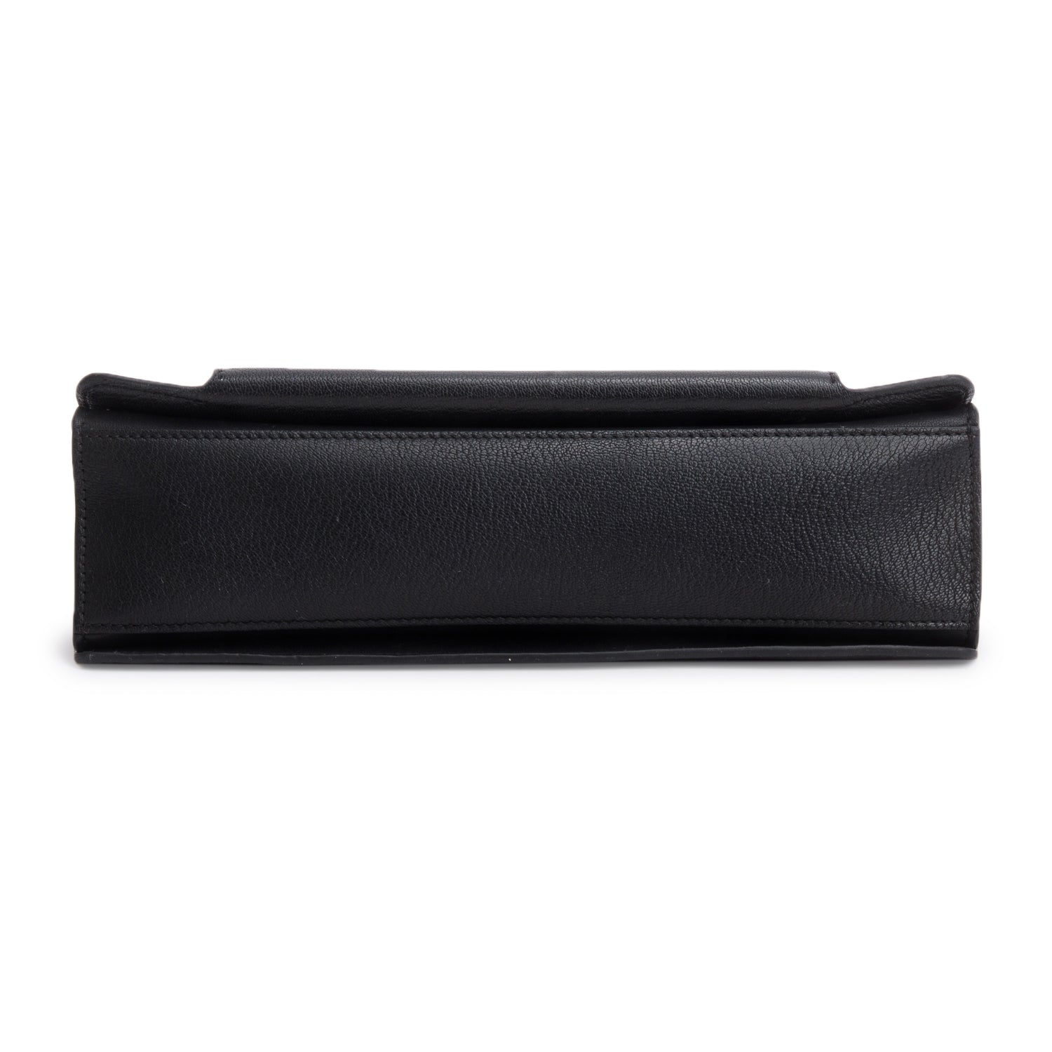 Givenchy Black Goatskin Medium GV3 Shoulder Bag w/ Strap