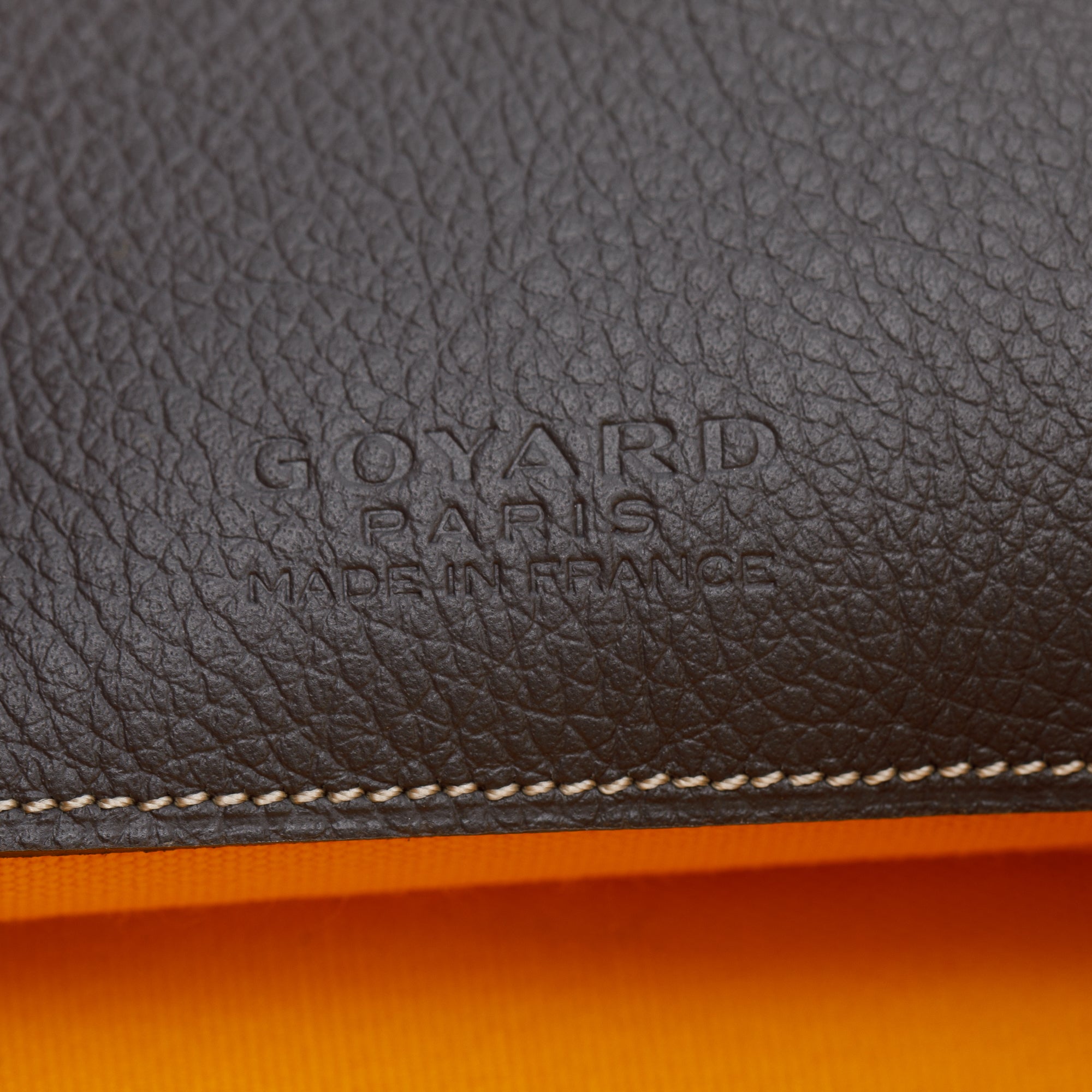 Goyard 2020 Grey Monogram Canvas Senat Clutch MM