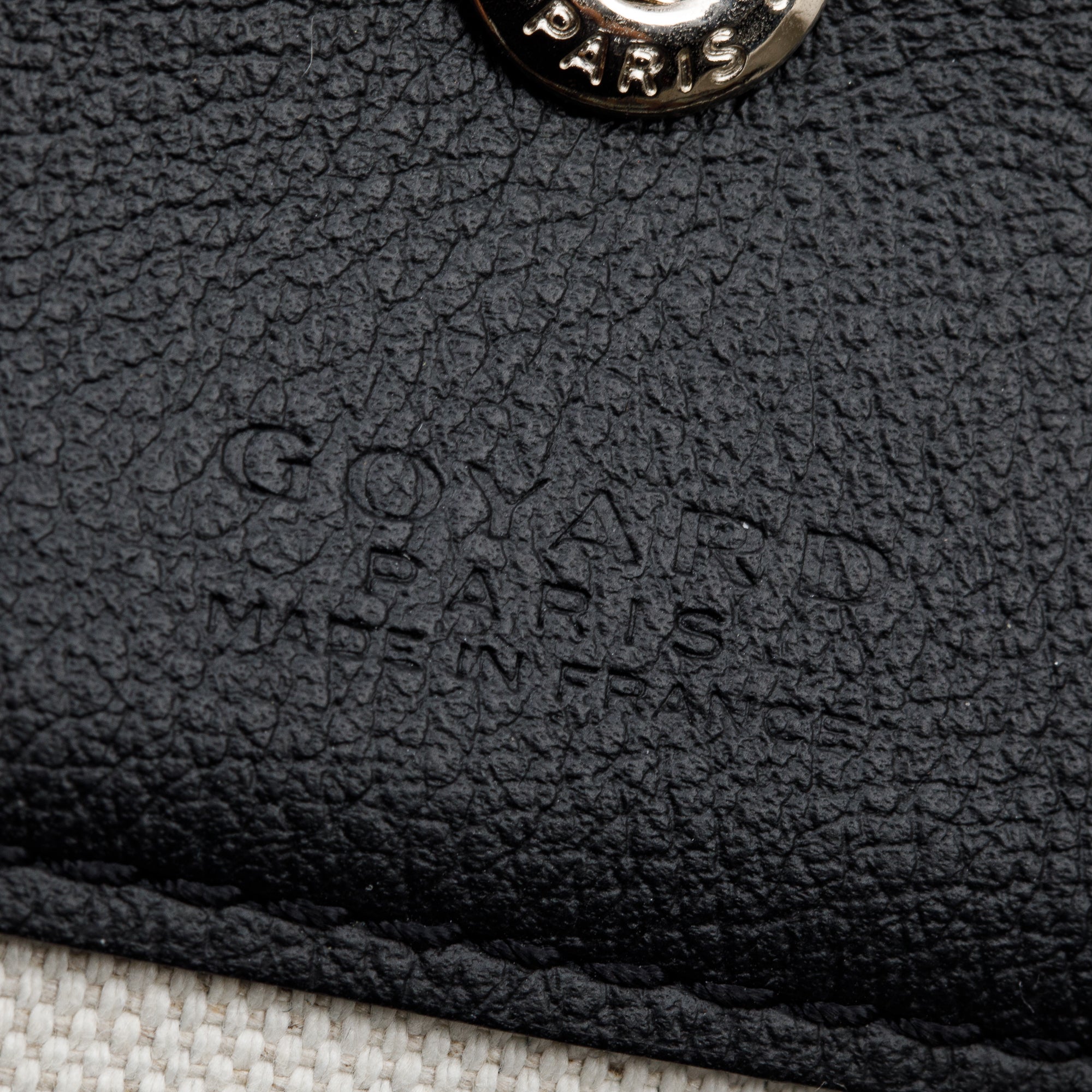 Goyard 2021 Black Monogram Canvas Saint Louis Tote GM w/ Pouch