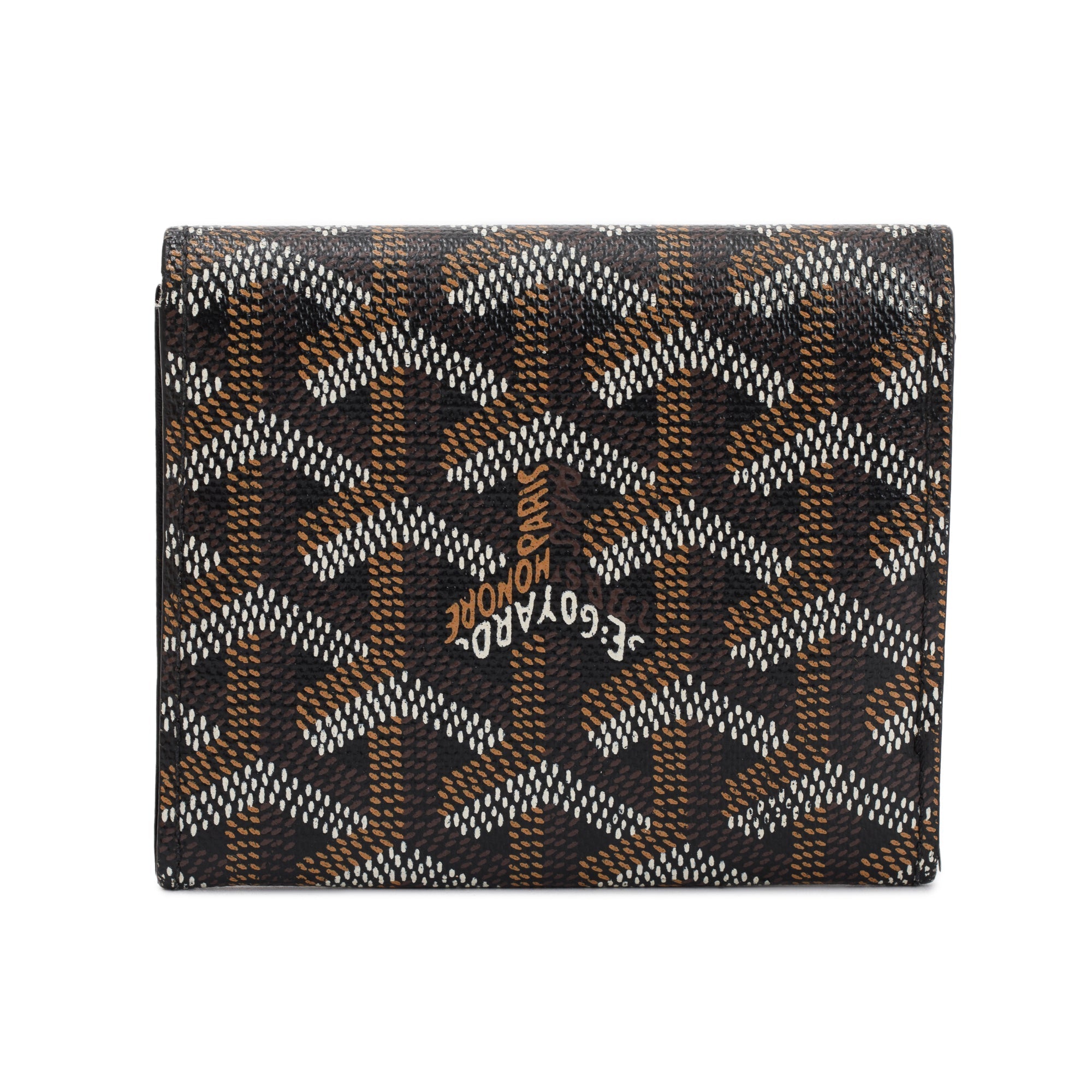 Goyard 2021 Brown Monogram Coated Canvas Marigny Compact Wallet
