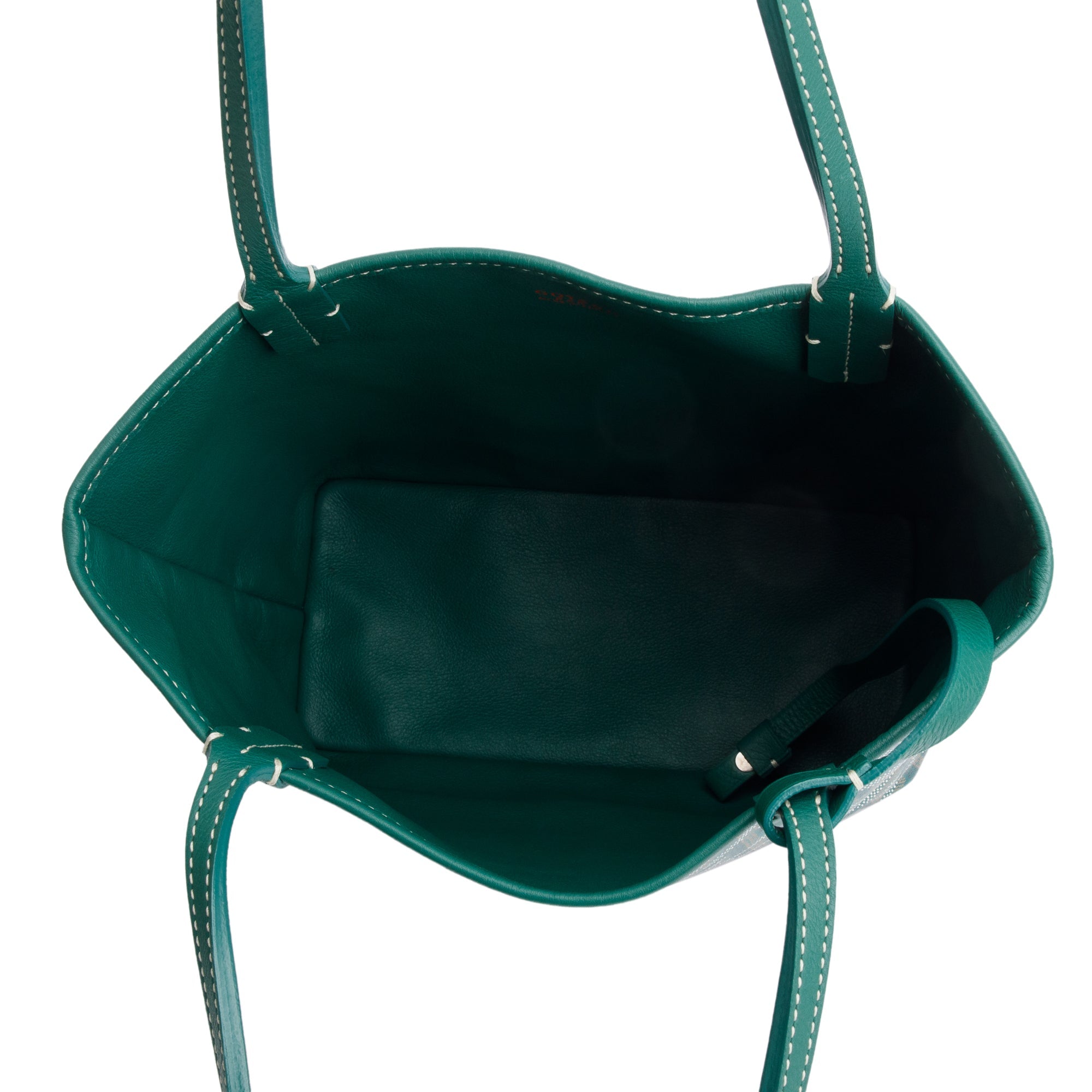 Goyard 2021 Green Coated Canvas Mini Reversible Anjou