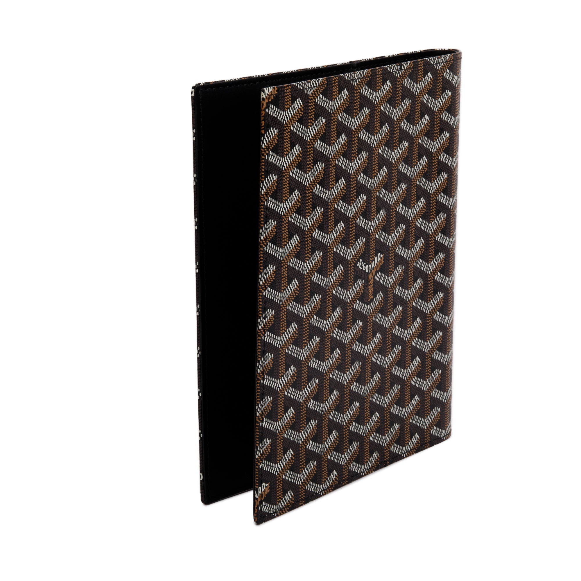 Goyard 2022 Black Monogram Coated Canvas Agenda Holder
