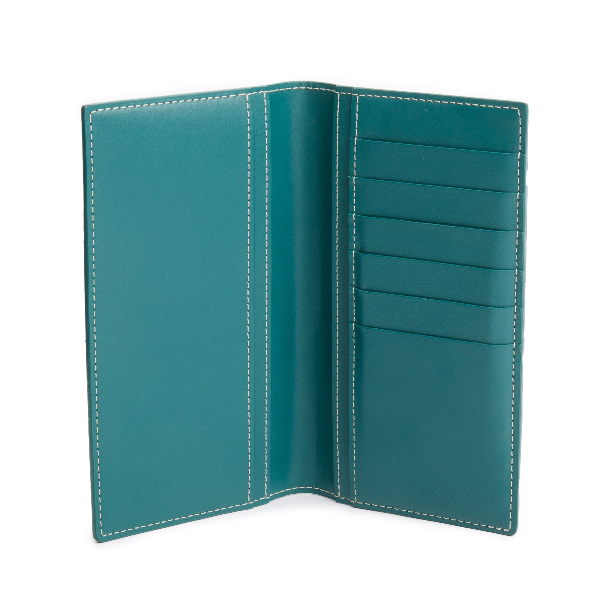 Goyard 2022 Green Goyardine Long Bifold Wallet