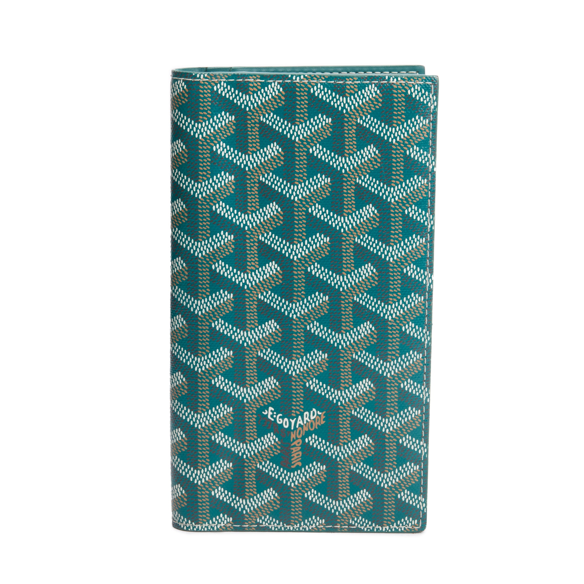 Goyard 2022 Green Goyardine Long Bifold Wallet