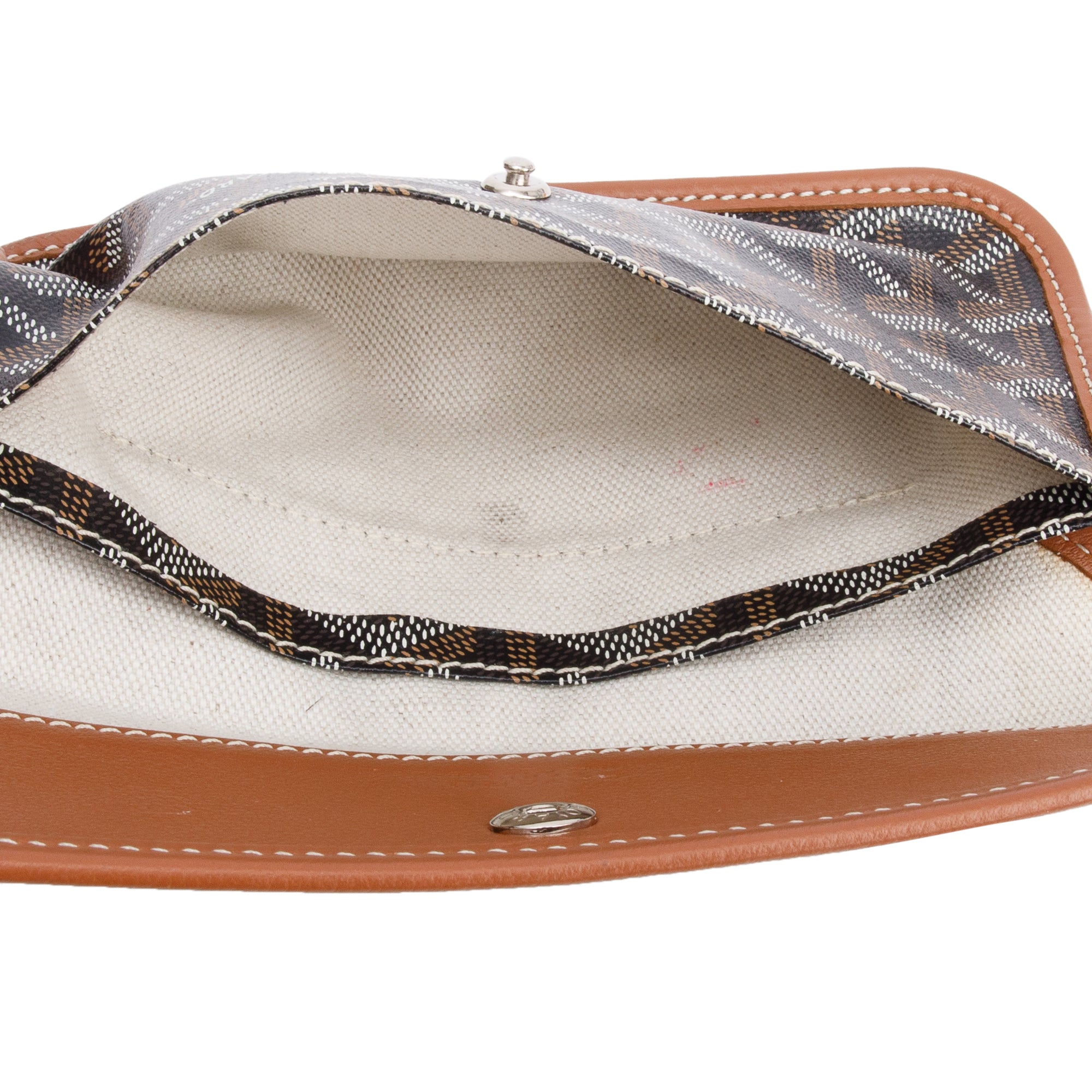 Goyard 2023 Brown Monogram Canvas Saint Louis Tote PM w/ Pouch