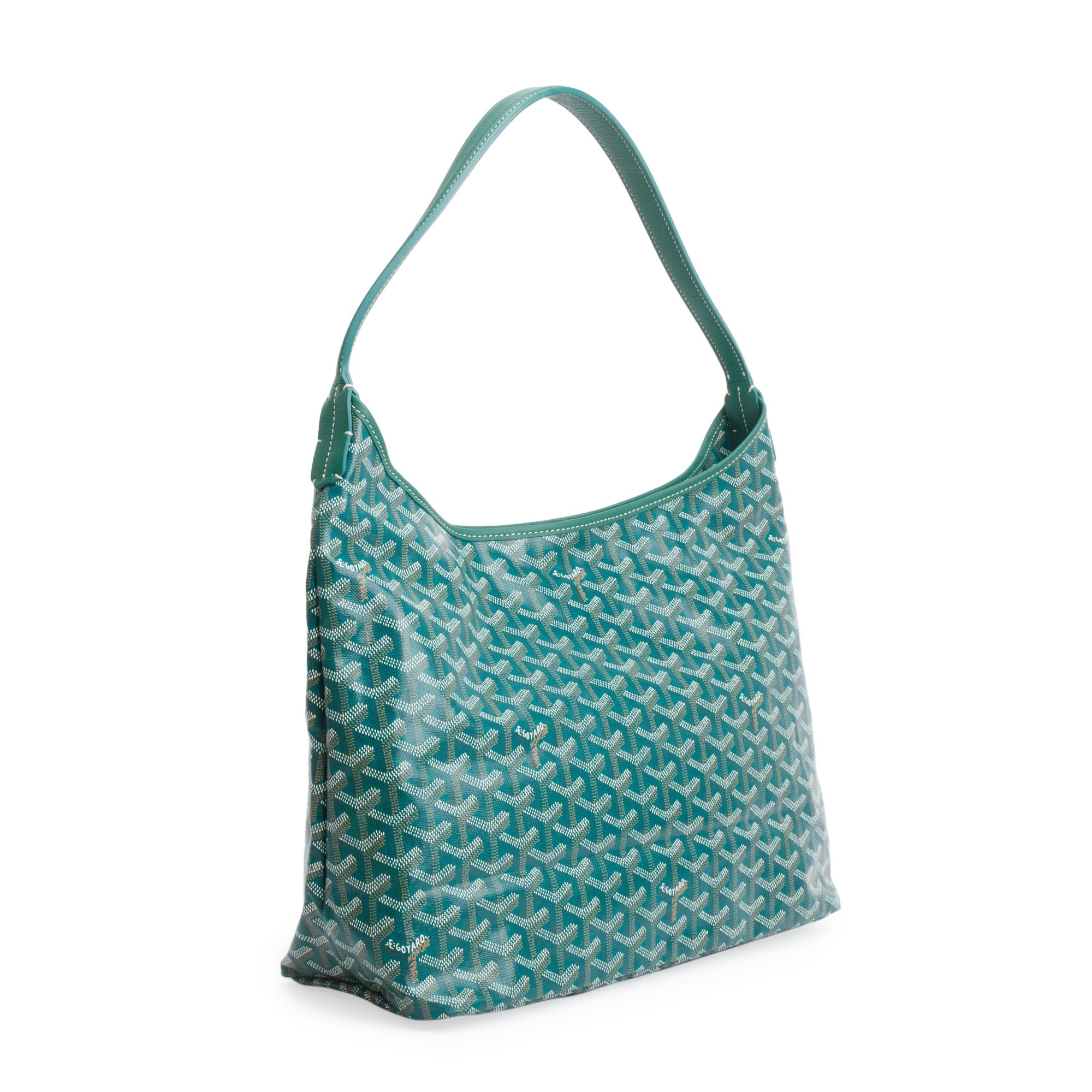 Goyard 2023 Green Monogram Canvas Boheme Hobo Bag