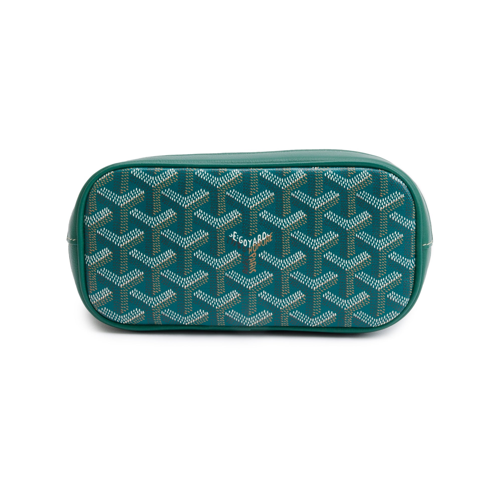 Goyard 2023 Green Monogram Canvas Calfskin Alpin Mini Backpack