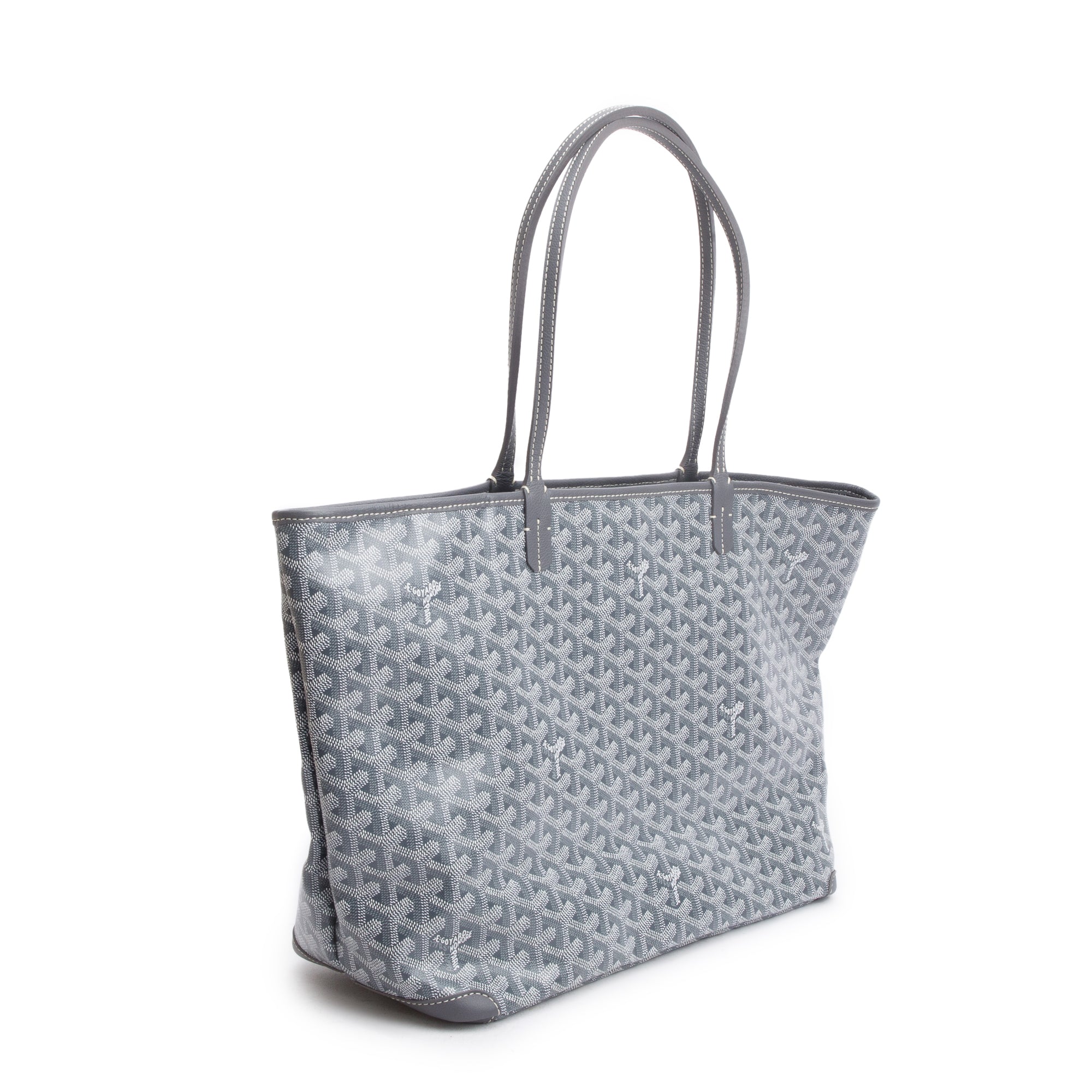 Goyard 2023 Grey Monogram Coated Canvas Artois MM Bag
