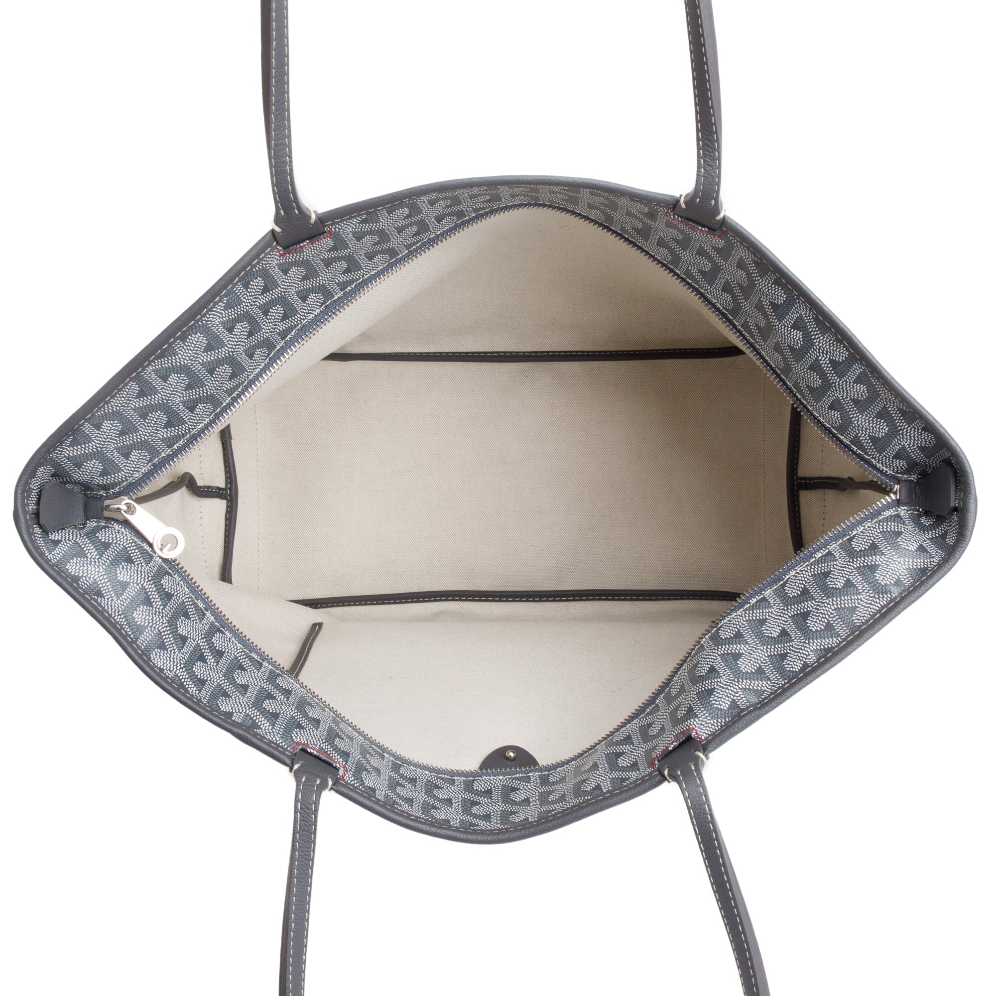 Goyard 2023 Grey Monogram Coated Canvas Artois MM Bag