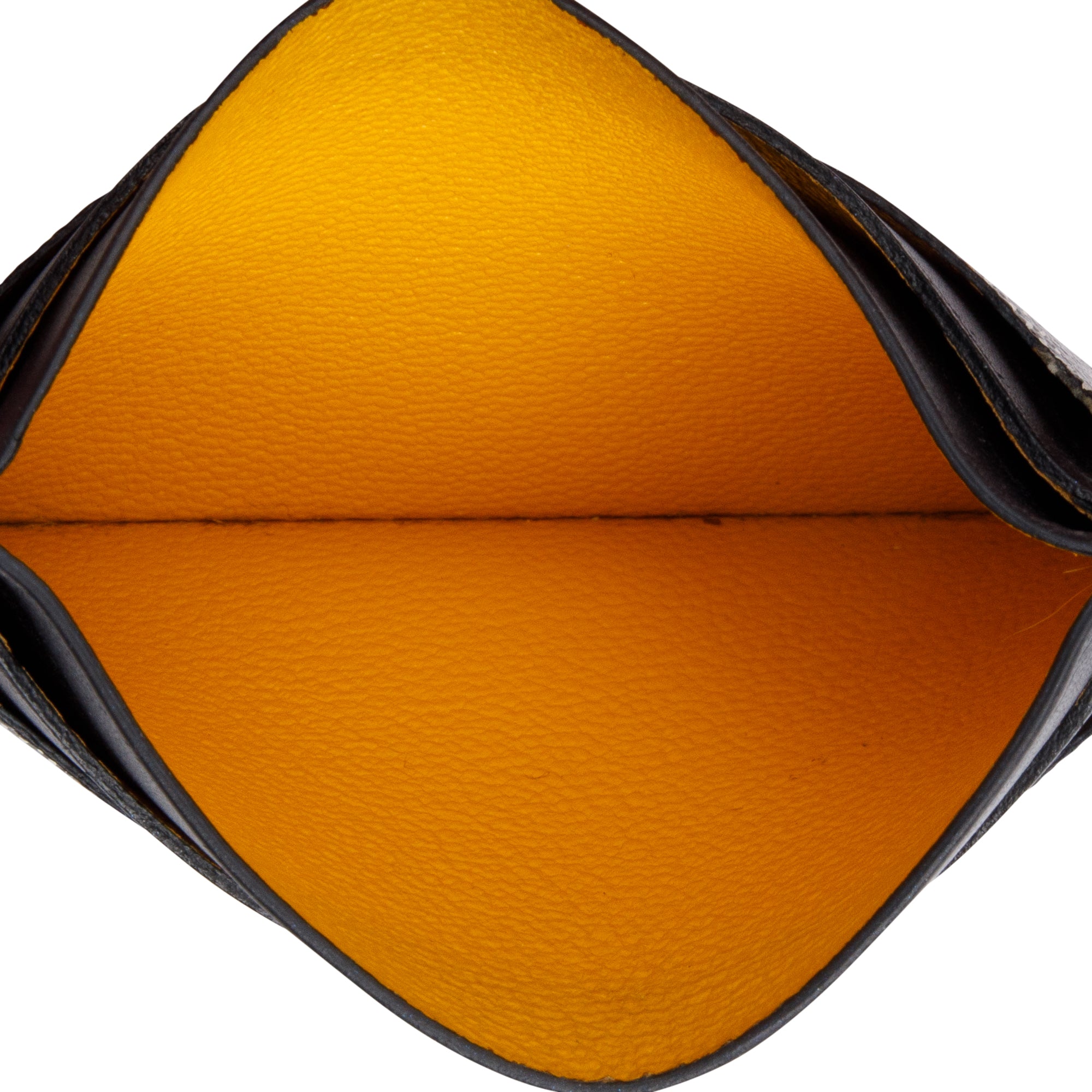 Goyard Black Leather & Coated Canvas Saint Sulpice Card Holder