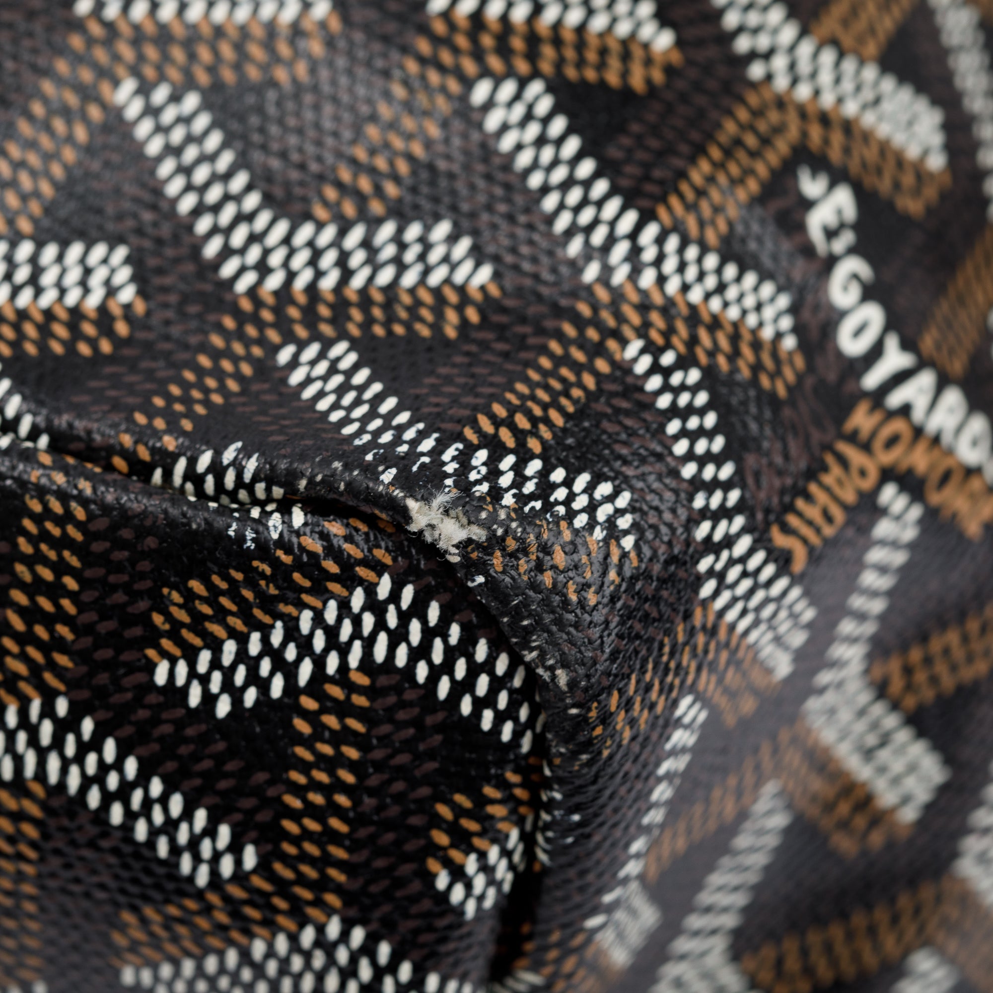 Goyard Black Monogram Canvas Saint Louis Tote PM w/ Pouch