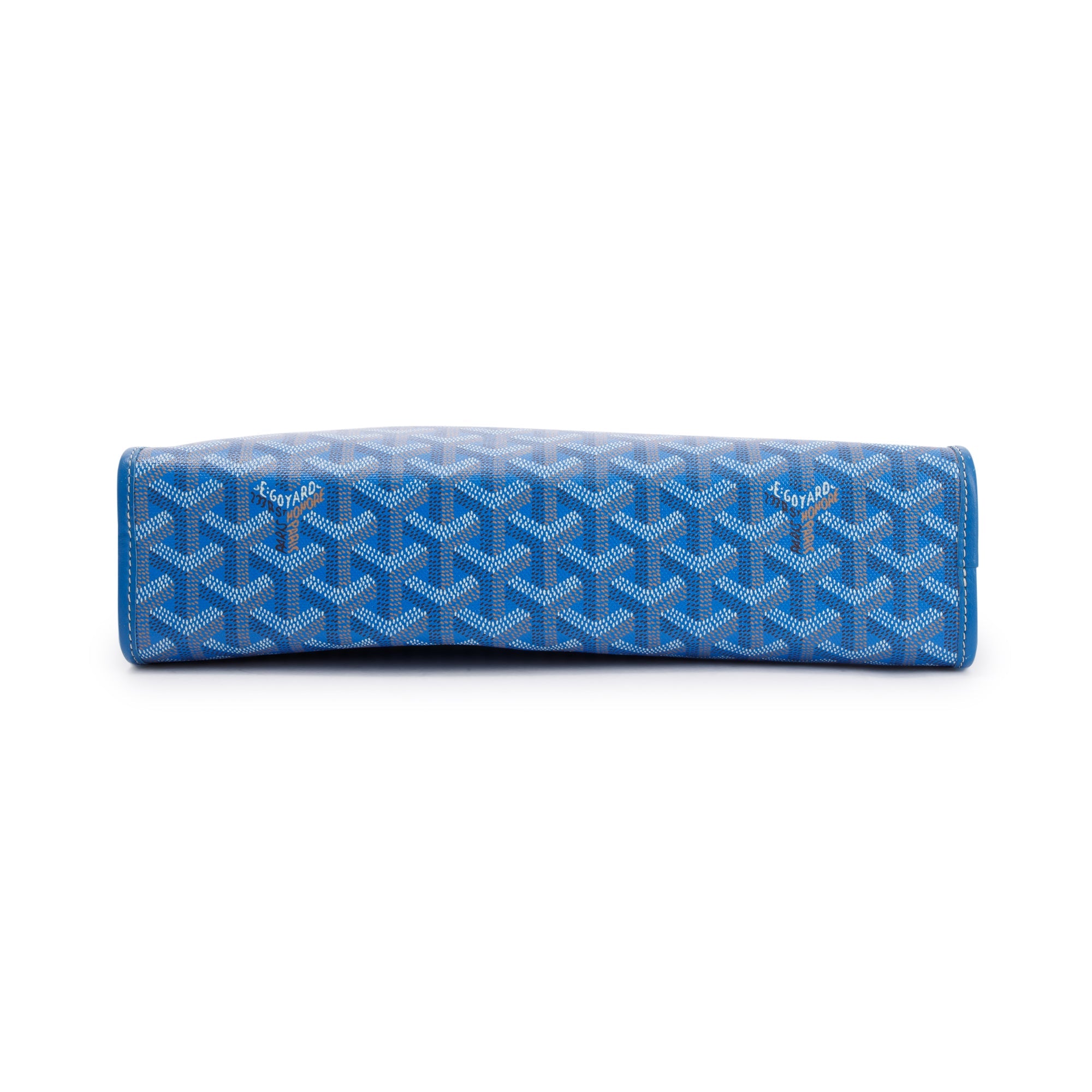 Goyard Blue Goyardine Jouvence Toiletry Pouch GM