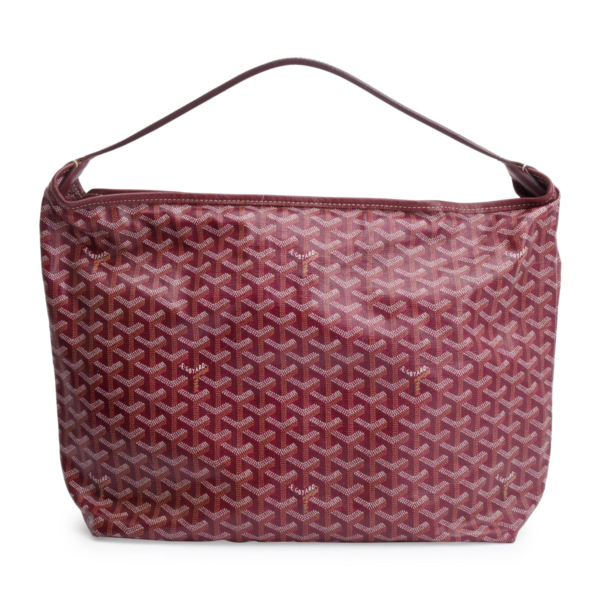 正規品 GOYARD Fidji ショルダーバッグ 廃盤品　赤 Goyard Burgundy Monogram Canvas Fidji Hobo – OLIVER'S