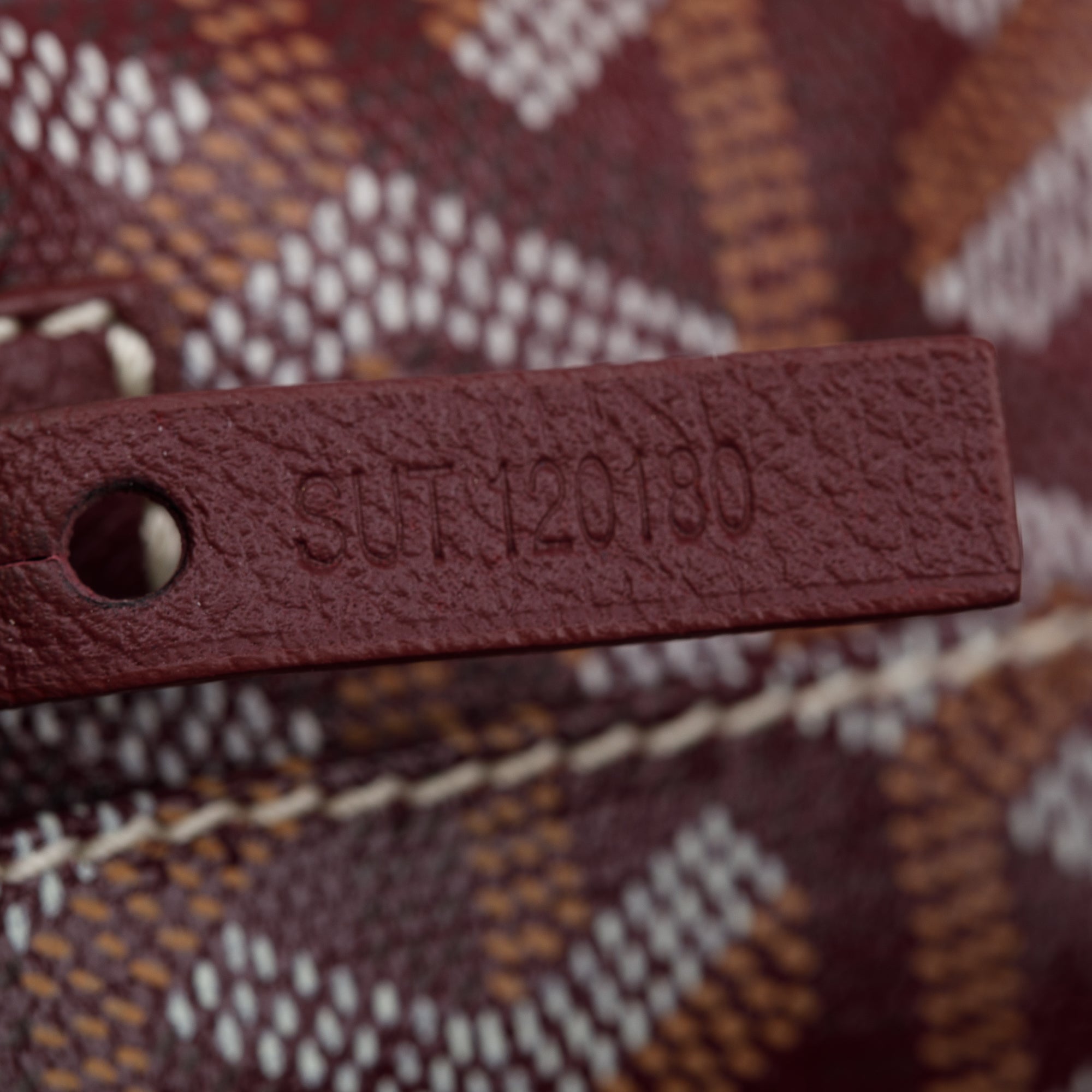 Goyard Burgundy Monogram Canvas Saint Louis Tote GM w/ Pouch