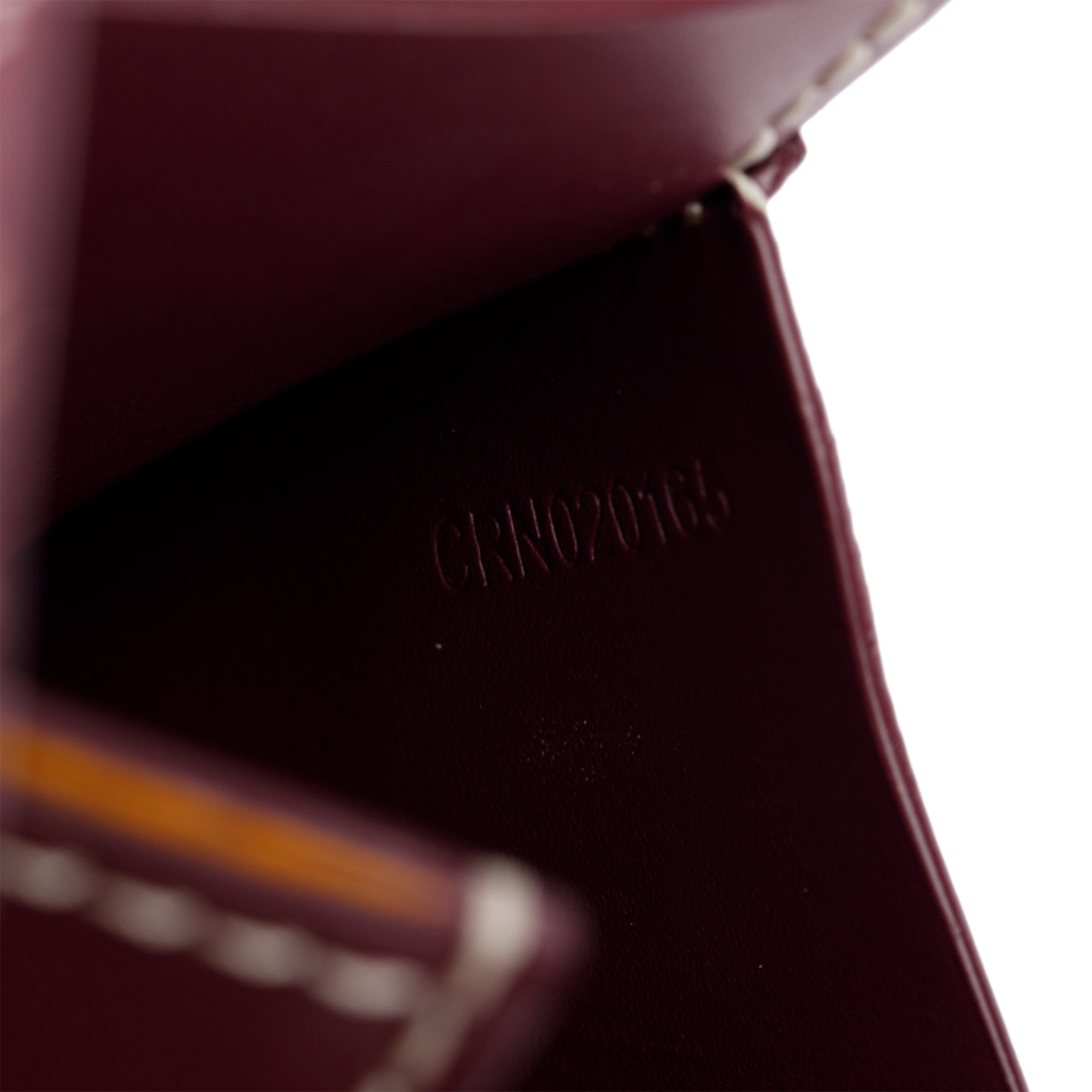 Goyard Burgundy Monogram Coated Canvas Marigny Compact Wallet