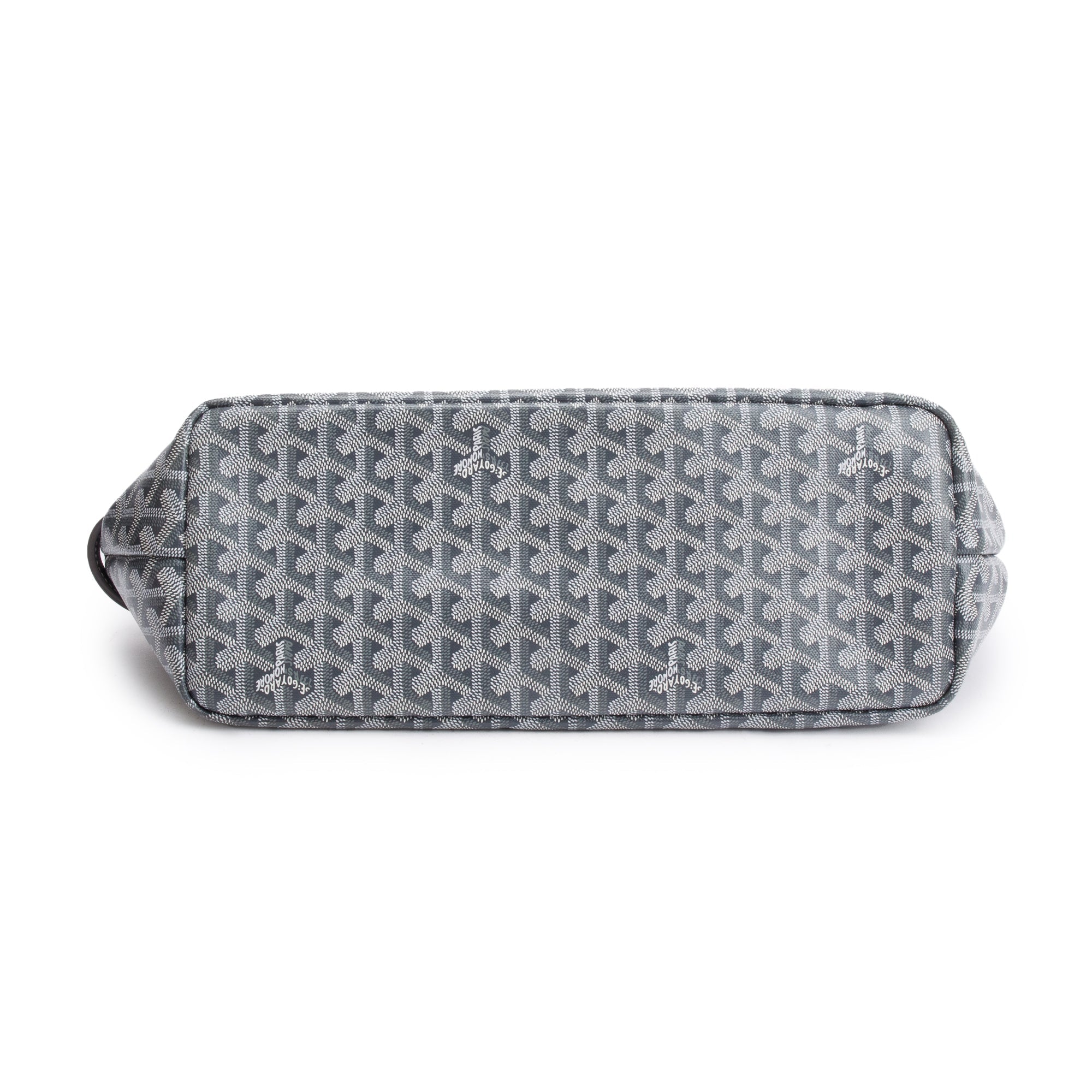 Goyard Grey Monogram Canvas Chien Gris Pet Carrier