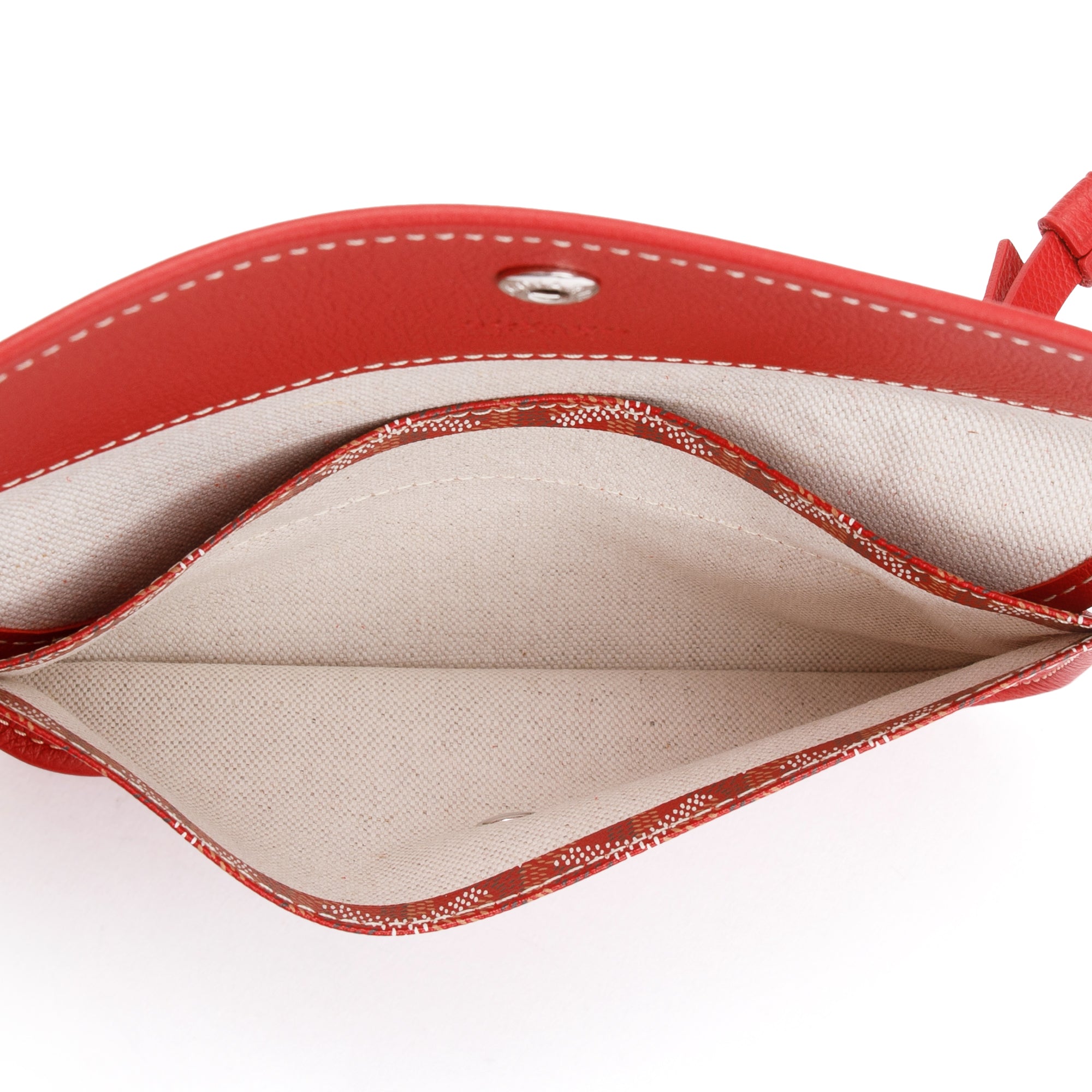 Goyard Red Monogram Canvas Saint Louis Tote PM w/ Pouch