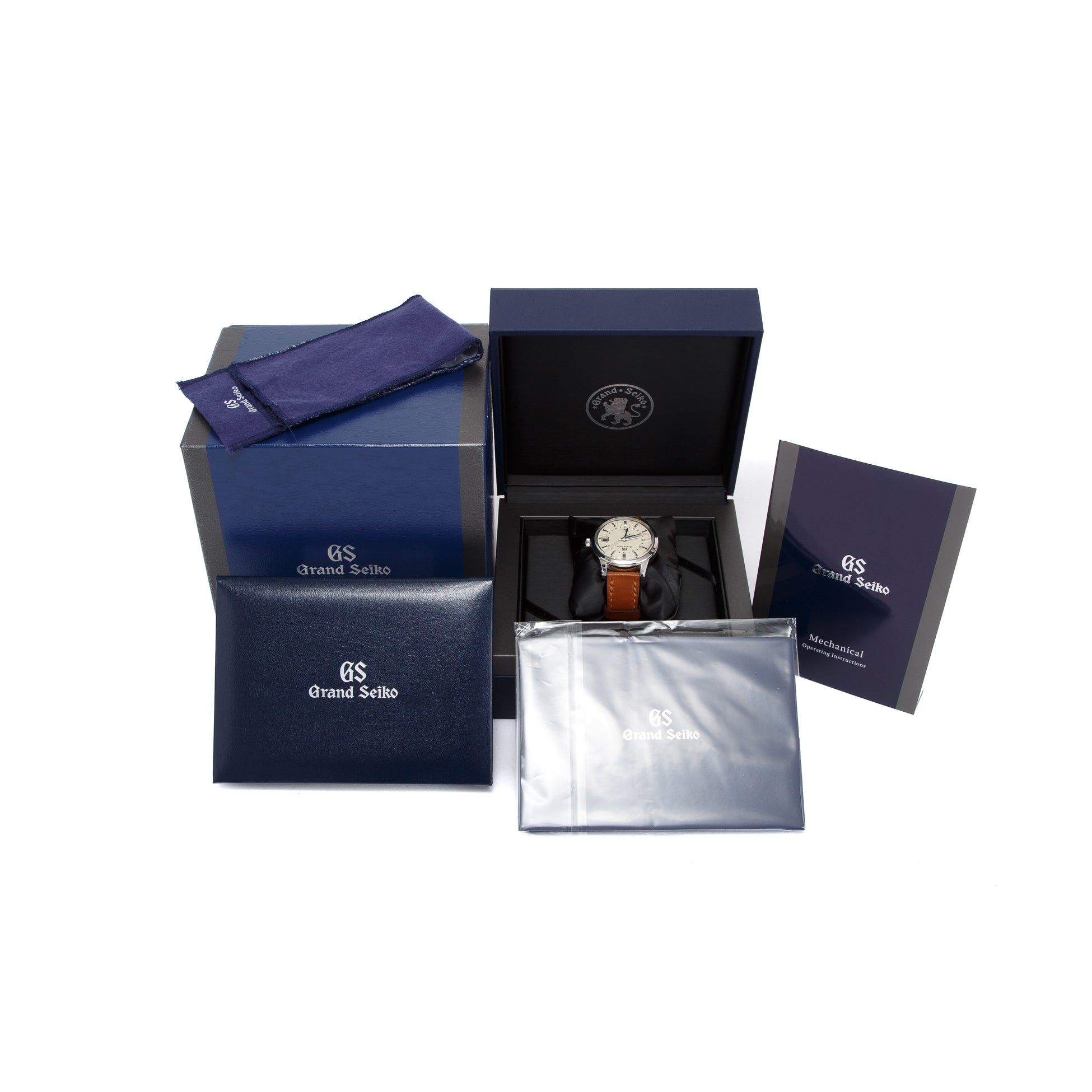 Grand Seiko Elegance GMT Automatic Watch w/ Box & Papers