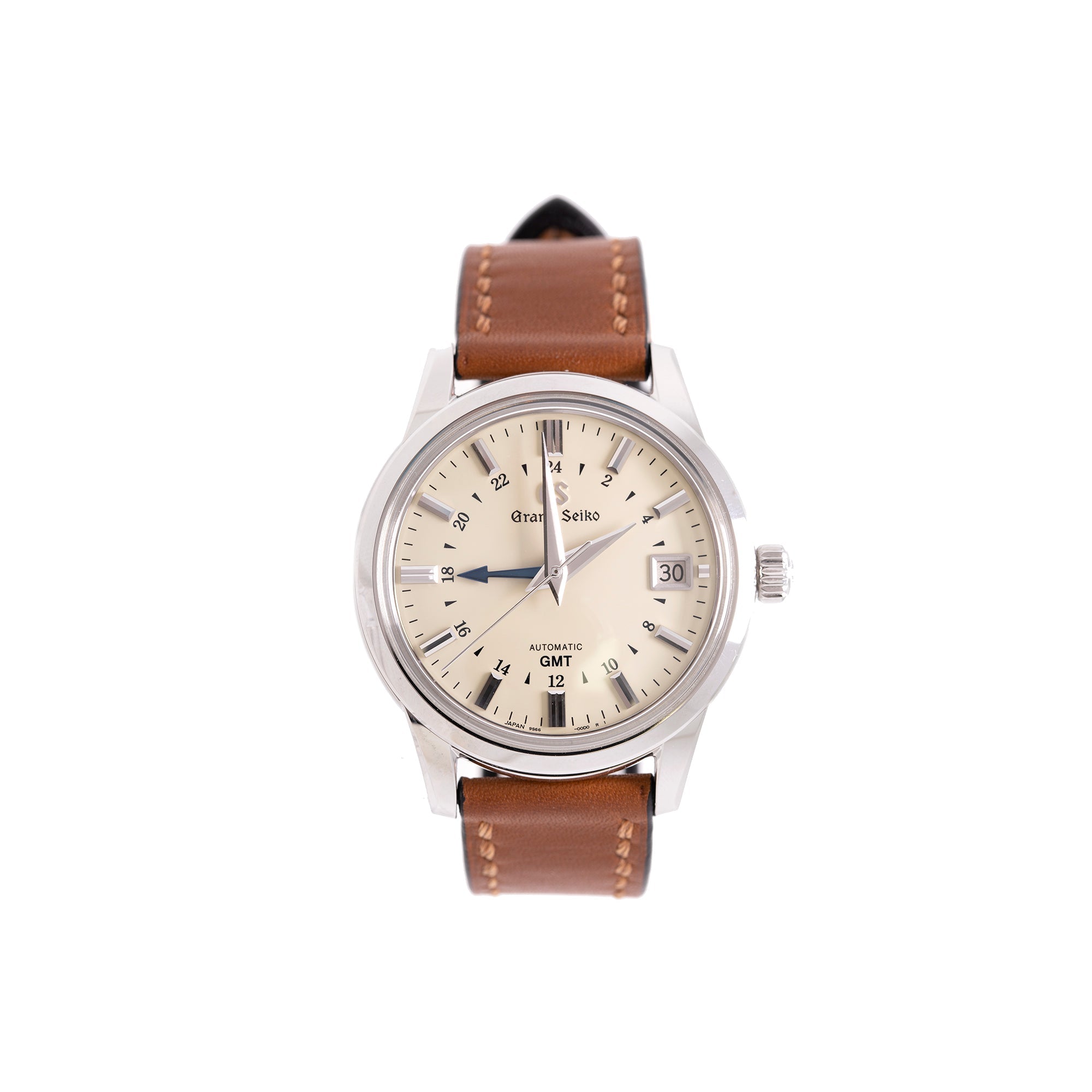 Grand Seiko Elegance GMT Automatic Watch w/ Box & Papers