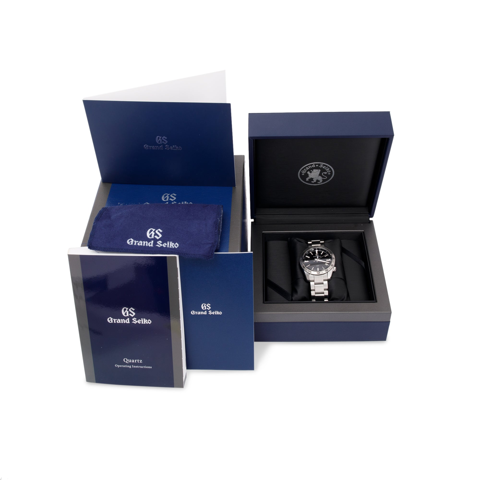 Grand Seiko Sport GMT 39 mm Quartz Watch w/ Box & Papers