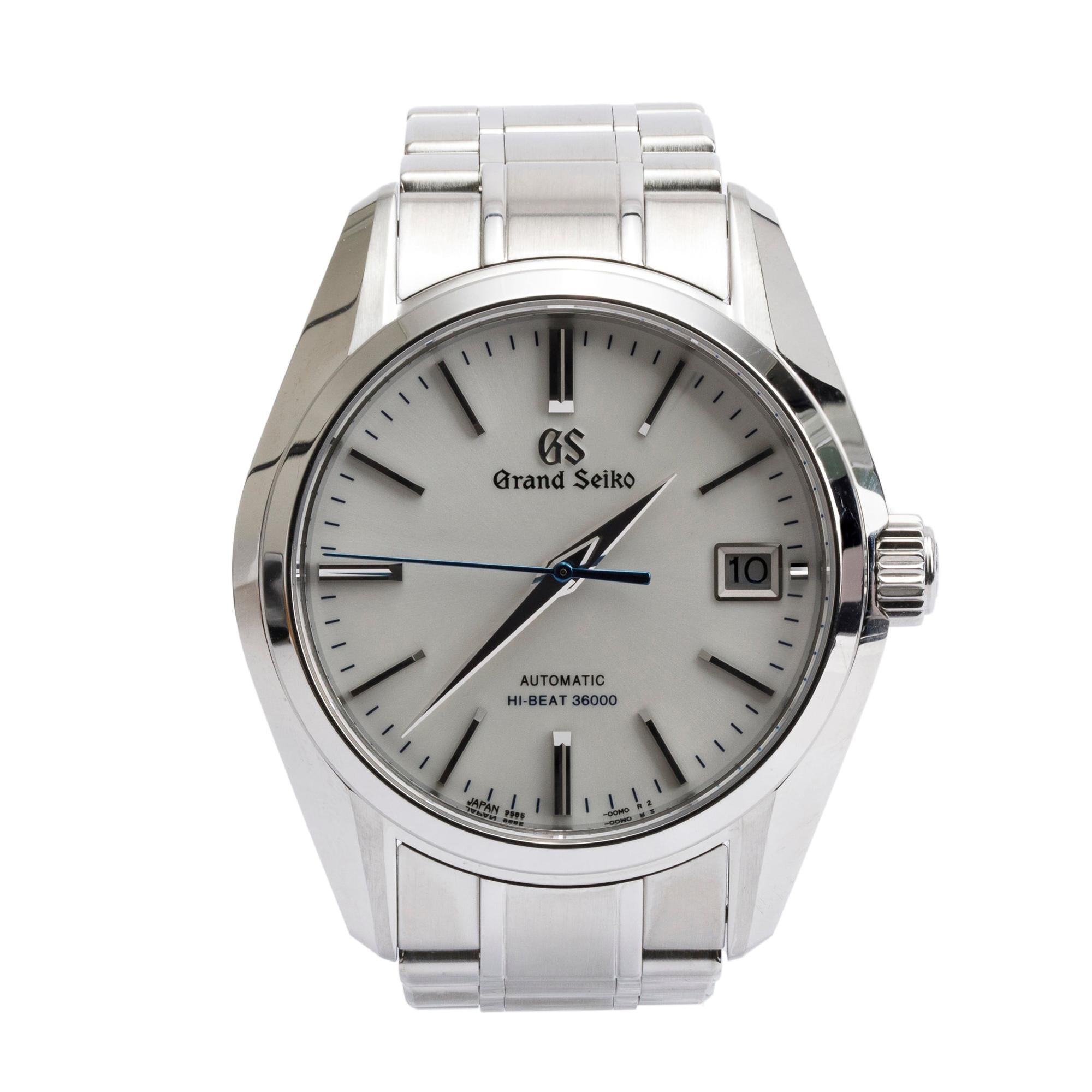 Grand Seiko Stainless Steal Heritage Collection 40 mm Automatic Watch w/ Box & Papers