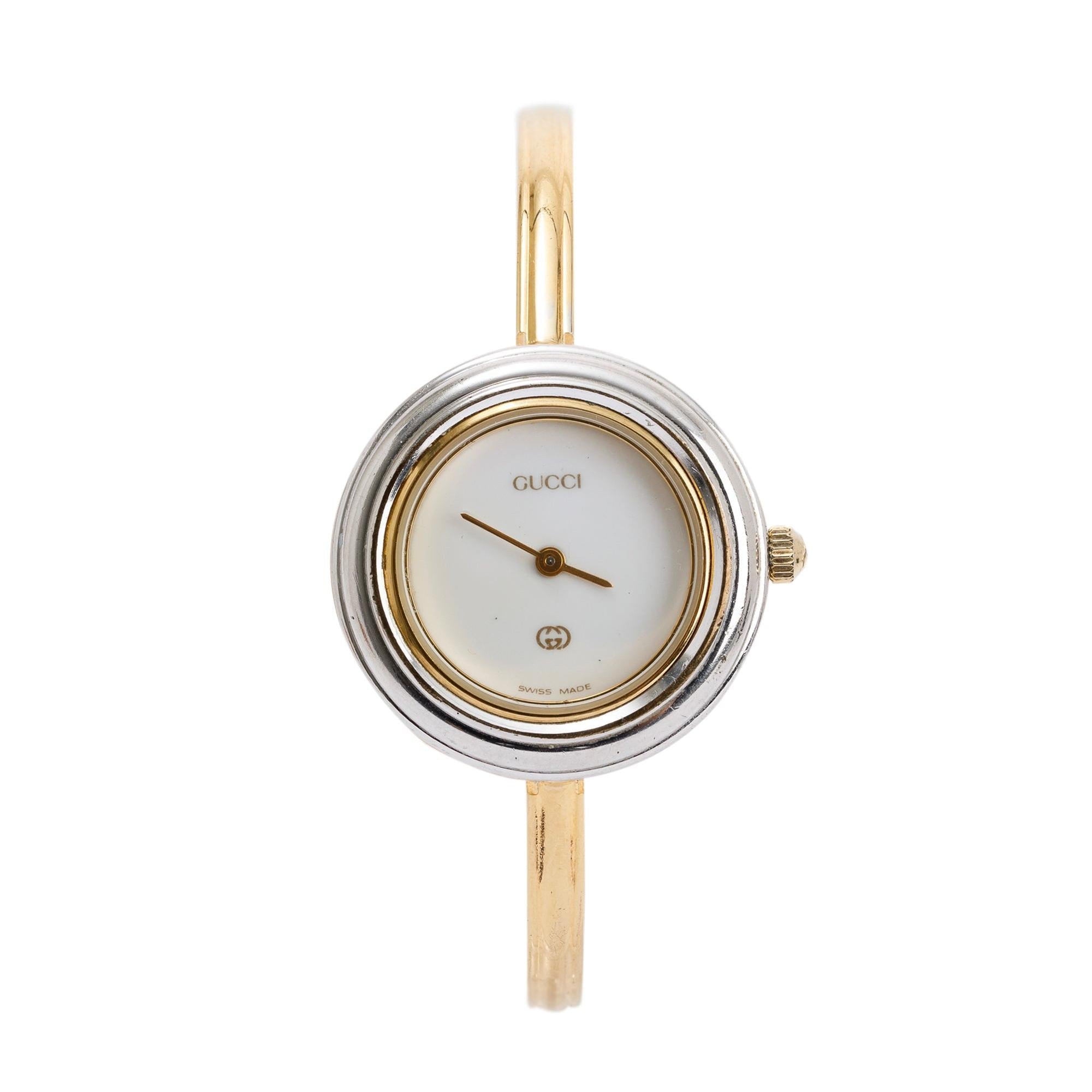 Gucci 1100 Series Watch w/ Box & 6 Multi-Colour Bezels