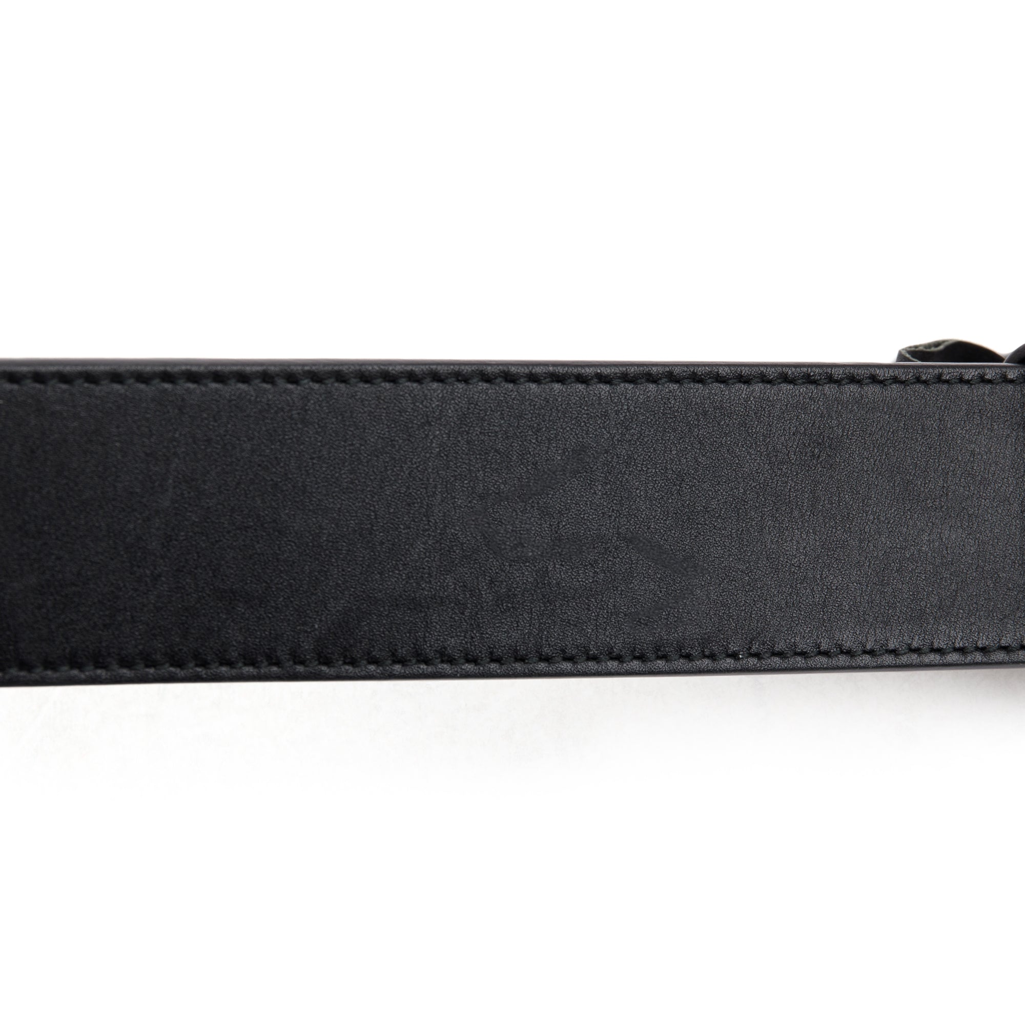 Gucci 2015 Re-Edition Black Wide Leather Belt 95 38