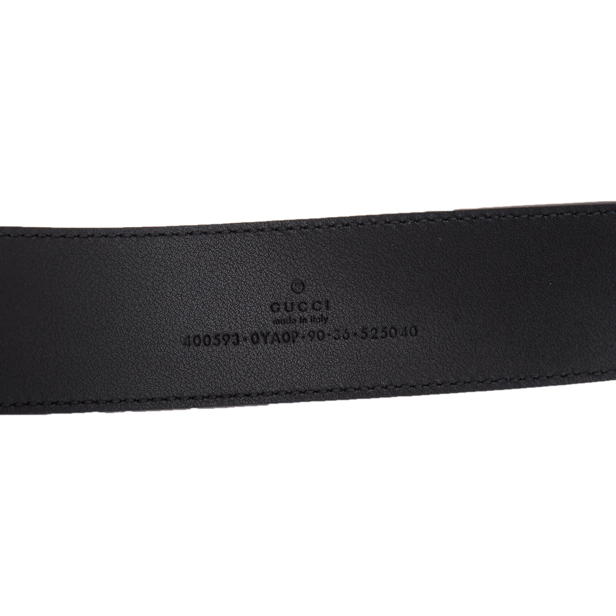 Gucci 2015 Re-edition Wide Leather Belt with Double G Buckle